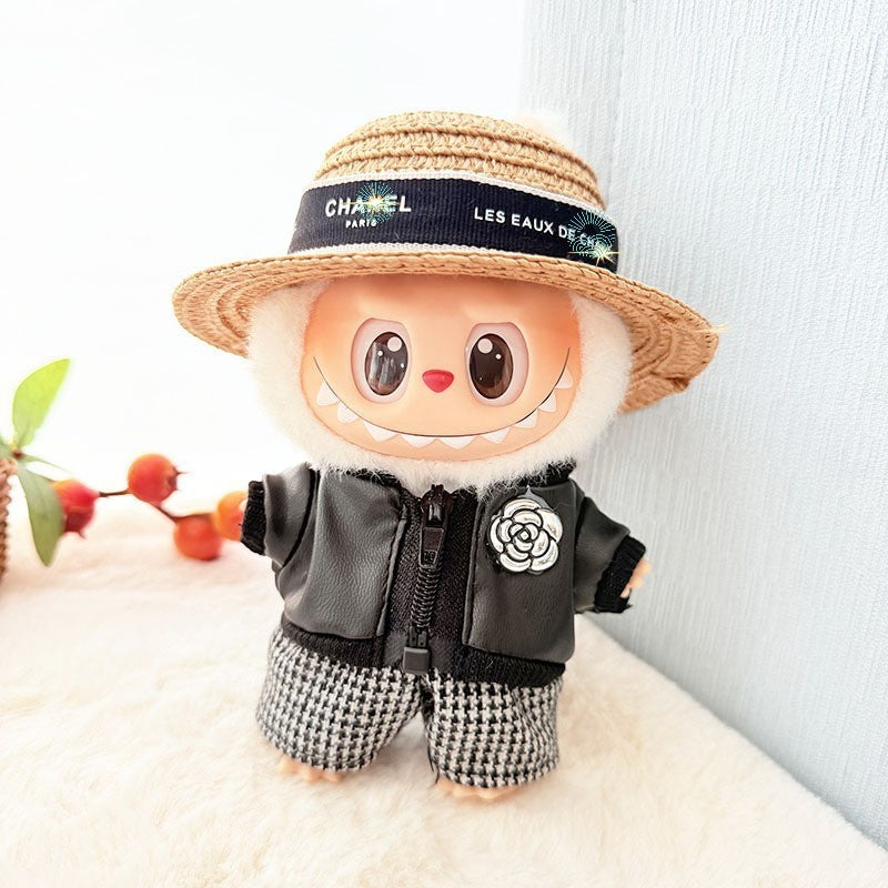 Black 3 Set Ch. Popmart  Labubu Clothes image 0