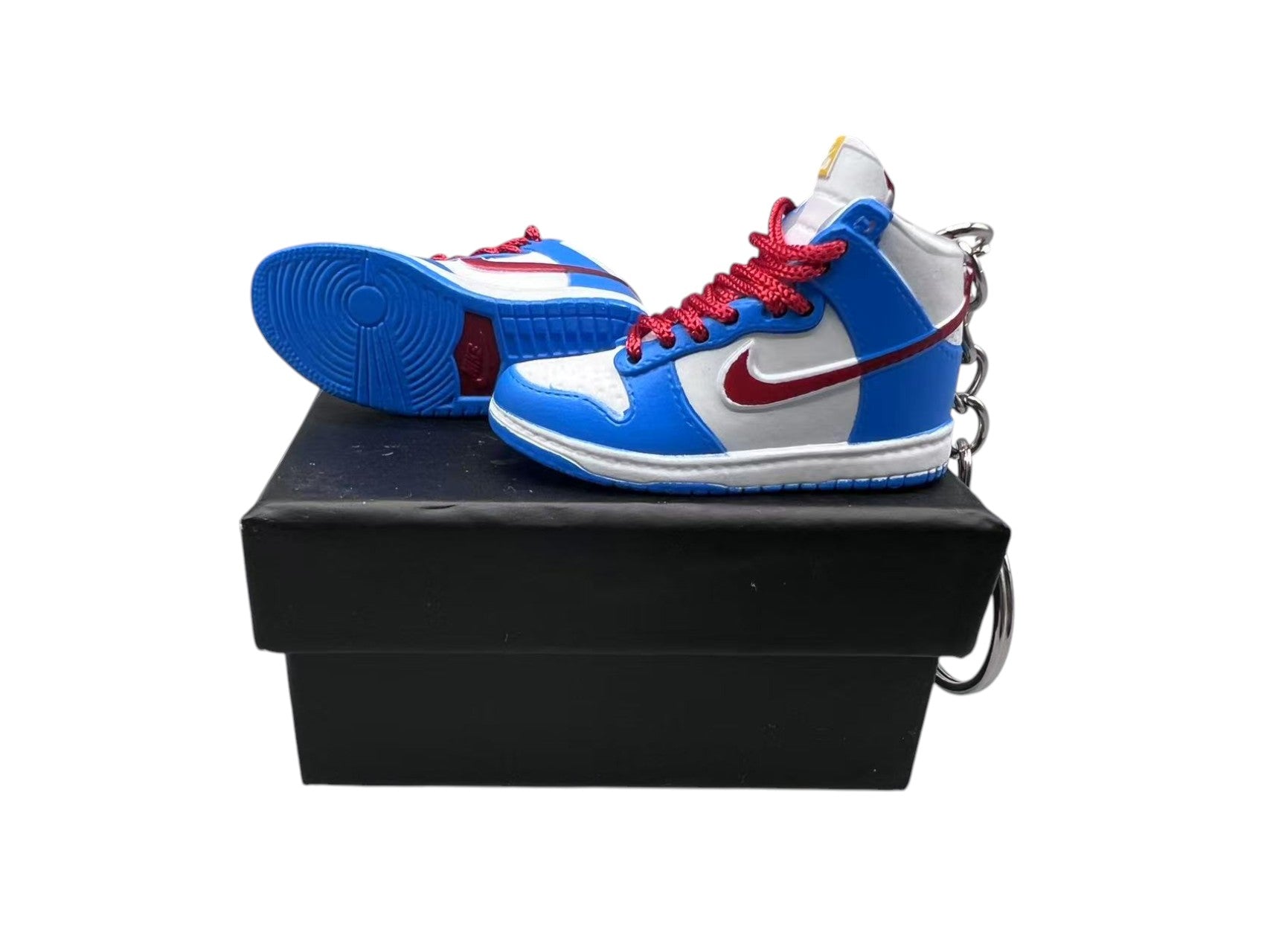 【Doraemon】SB Dunk High Sneaker Keychain image 0