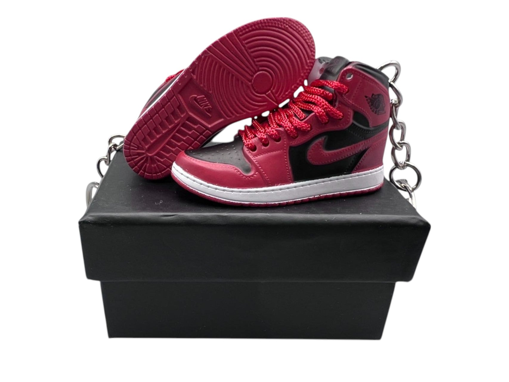 【85 OG 'Varsity Red】Jordan 1 Shoe Keychain image 0