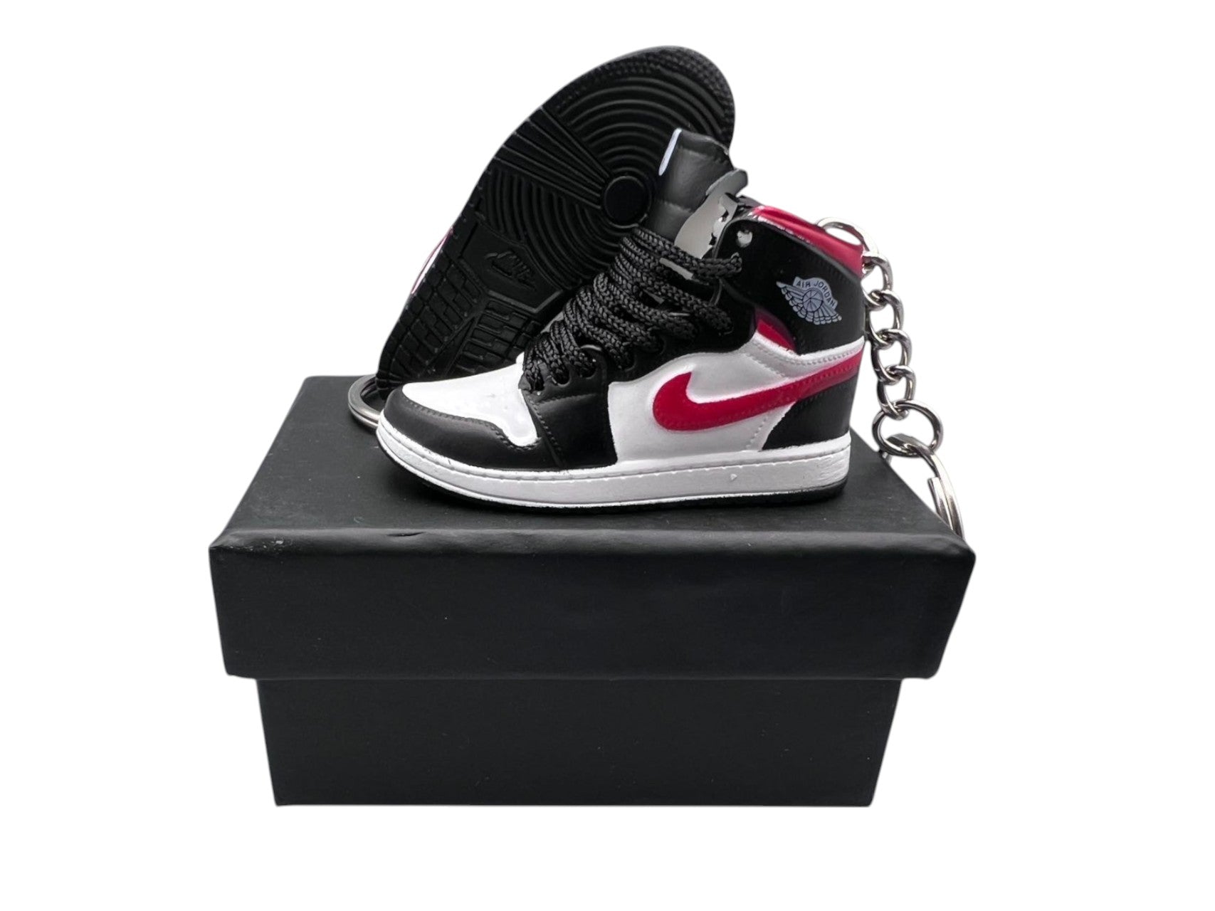 【Gym Red】Jordan 1 Shoe Keychain image 0