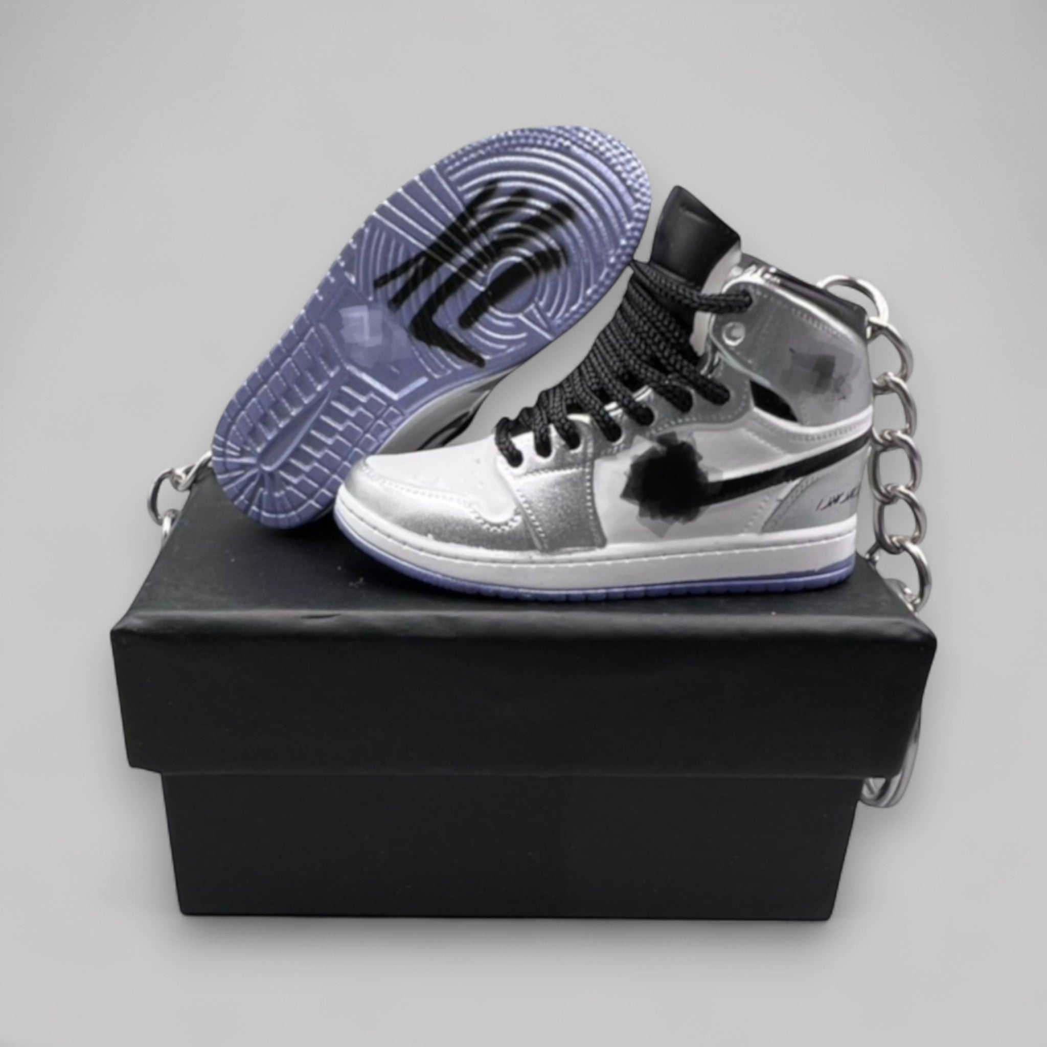 1:6 Scale Mini Sneaker – Doll Wear or Keychain - "Think 16 Pass the Torch"