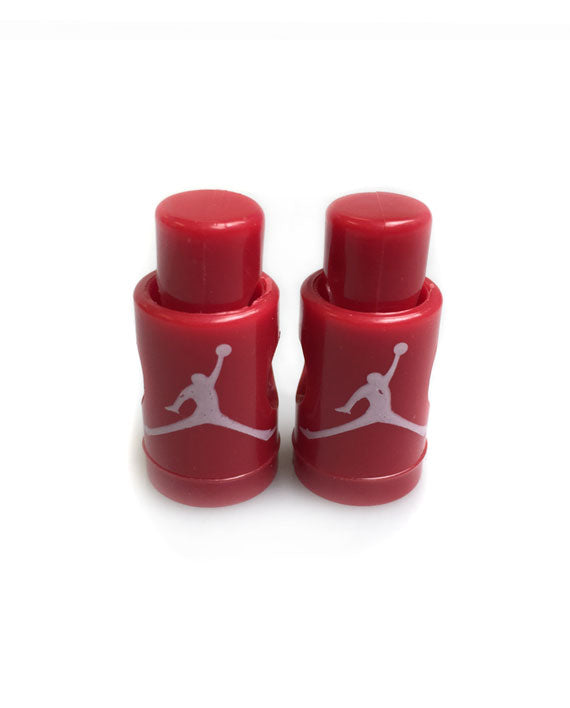 Replacement Jordan Lace Locks (Red/White)
