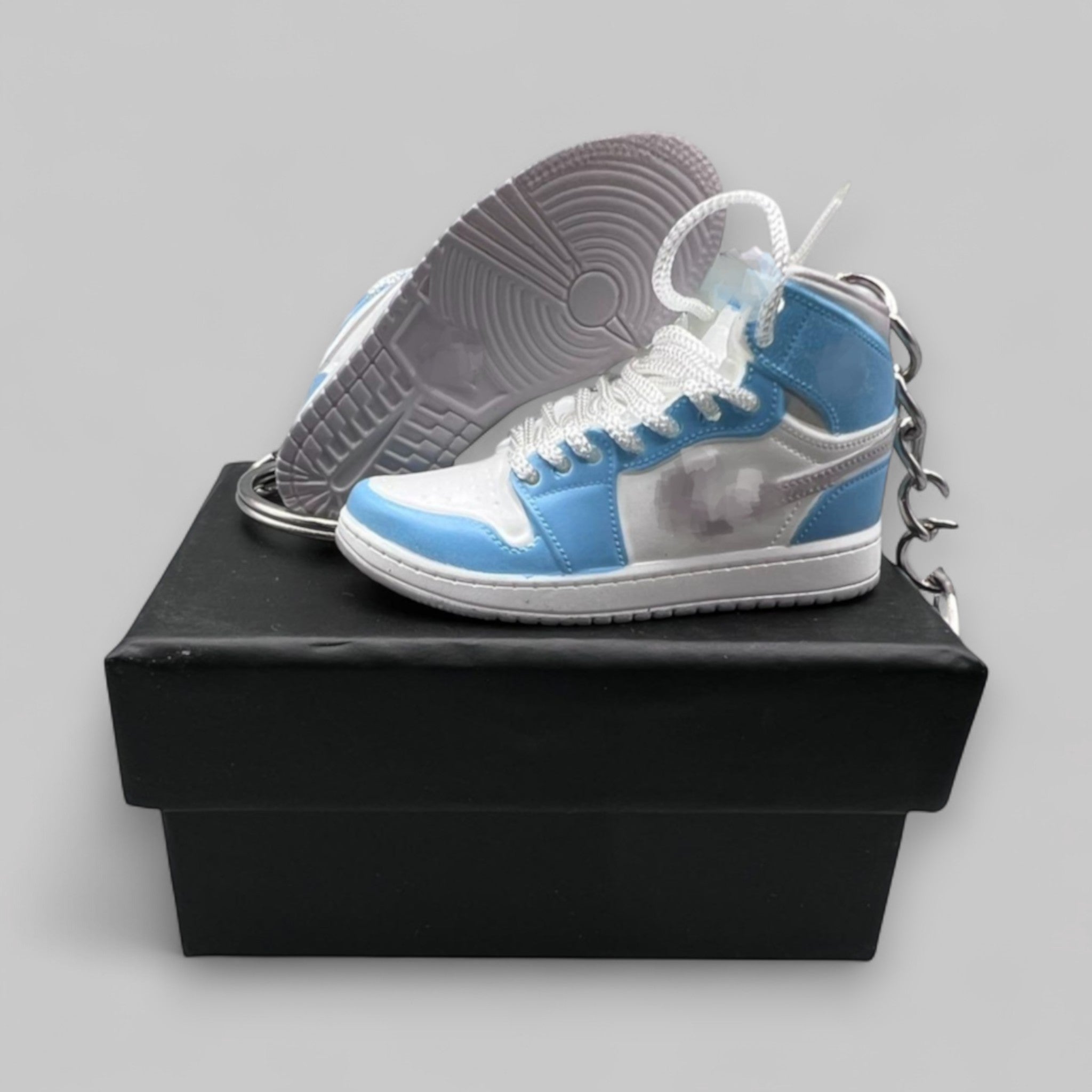 1:6 Scale Mini Sneaker – Doll Wear or Keychain - "Hyper Royal"