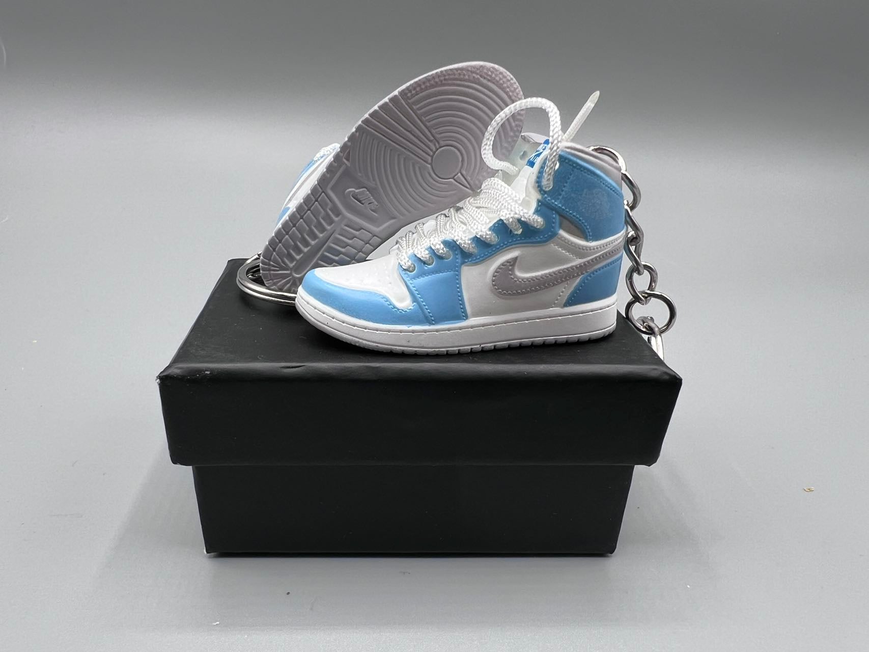 1:6 Scale Mini Sneaker – Doll Wear or Keychain - "Hyper Royal"