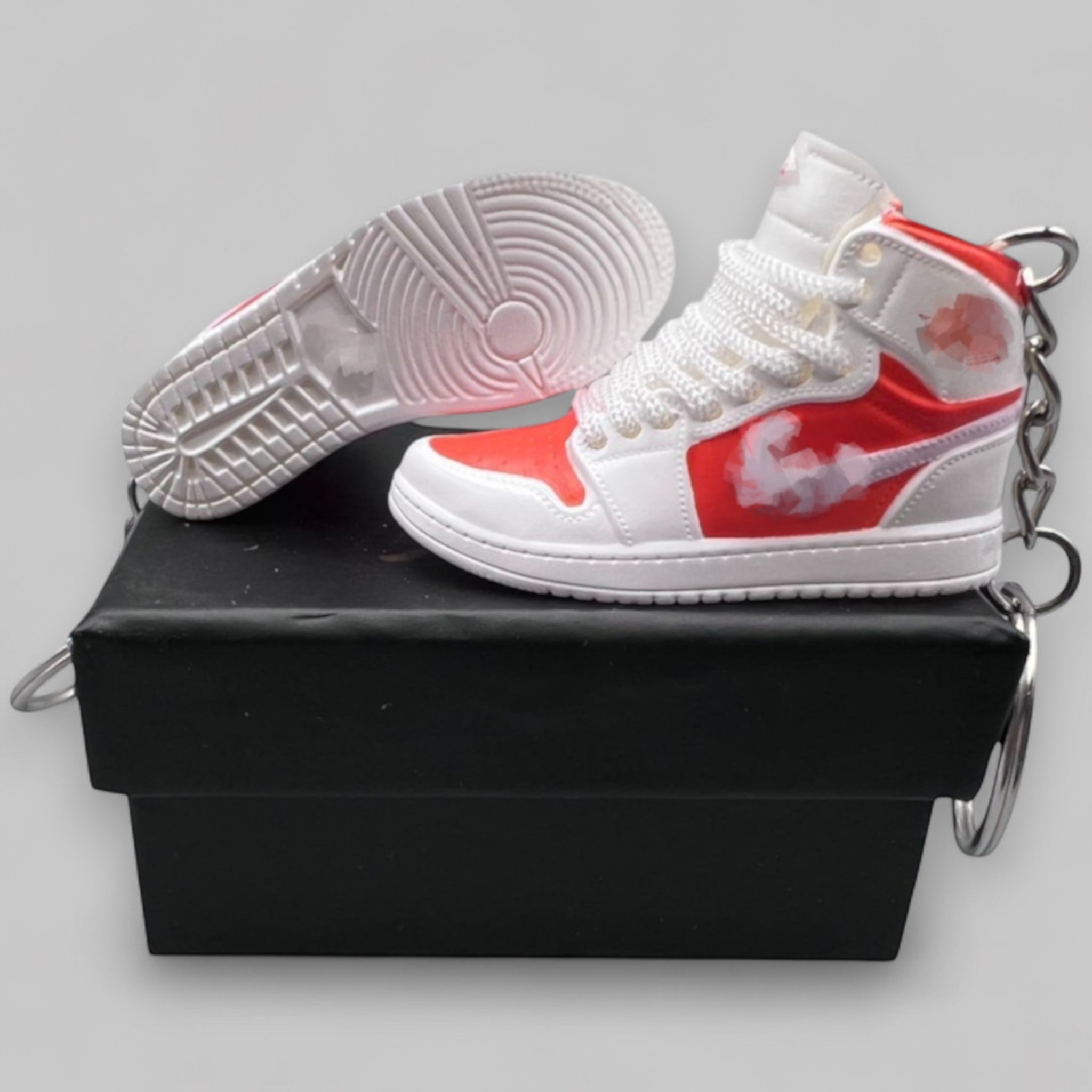 1:6 Scale Mini Sneaker – Doll Wear or Keychain - "Bright Citrus"