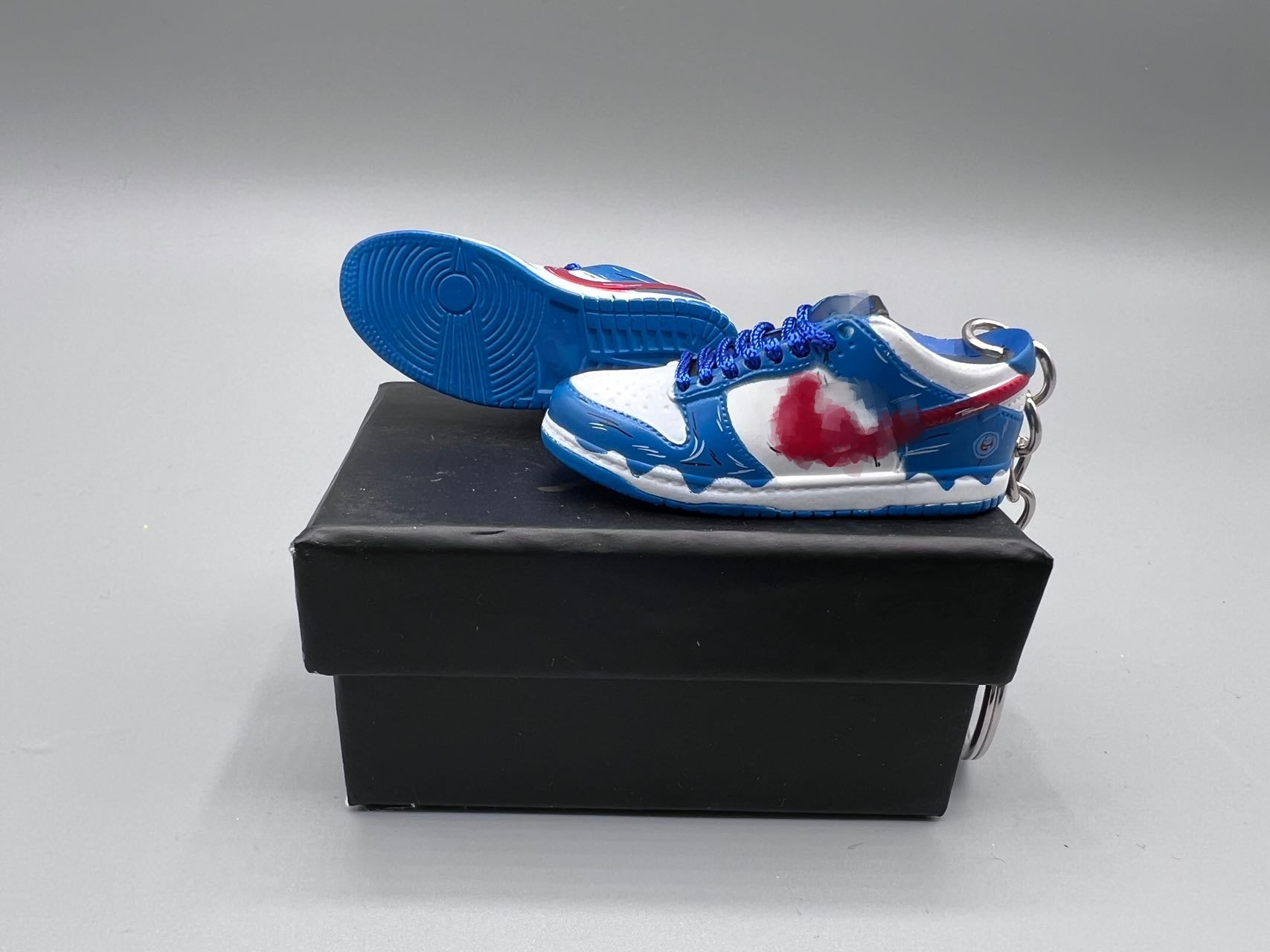 1:6 Scale Mini Sneaker – "Blue/White/Red"