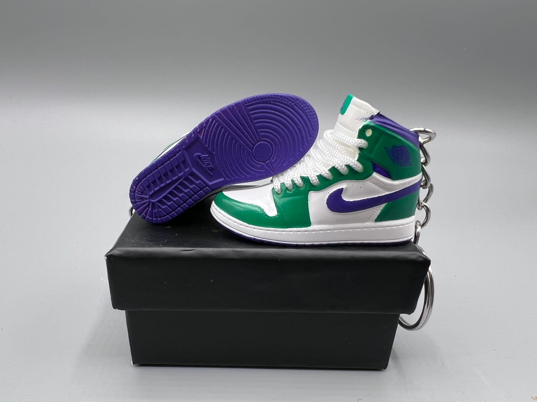 1:6 Scale Mini Sneaker – Doll Wear or Keychain - " Incredible Hulk"