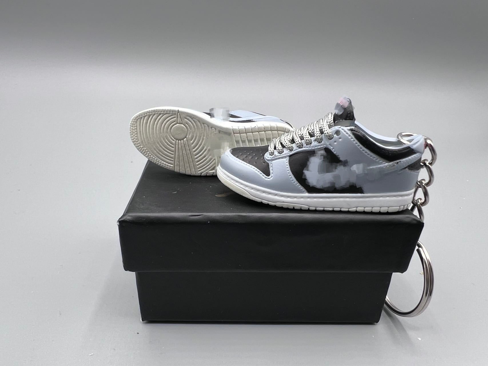 1:6 Scale Mini Sneaker – "Navy Blue/Grey"