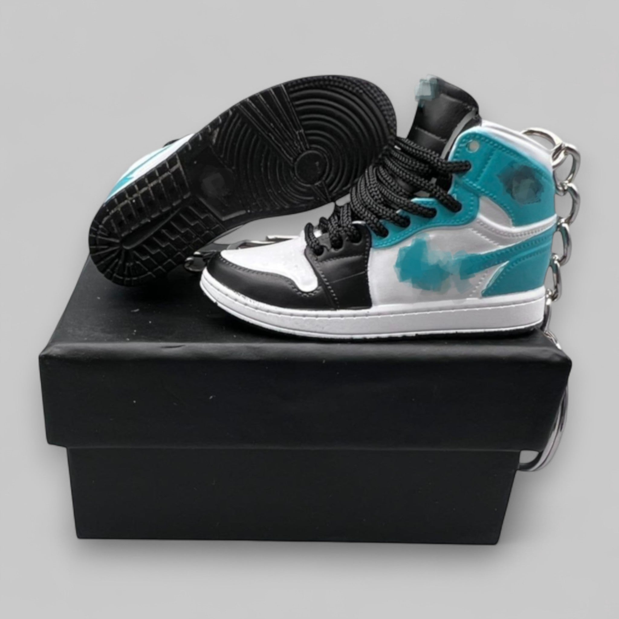 1:6 Scale Mini Sneaker – Doll Wear or Keychain - " Tropical Twist Igloo"