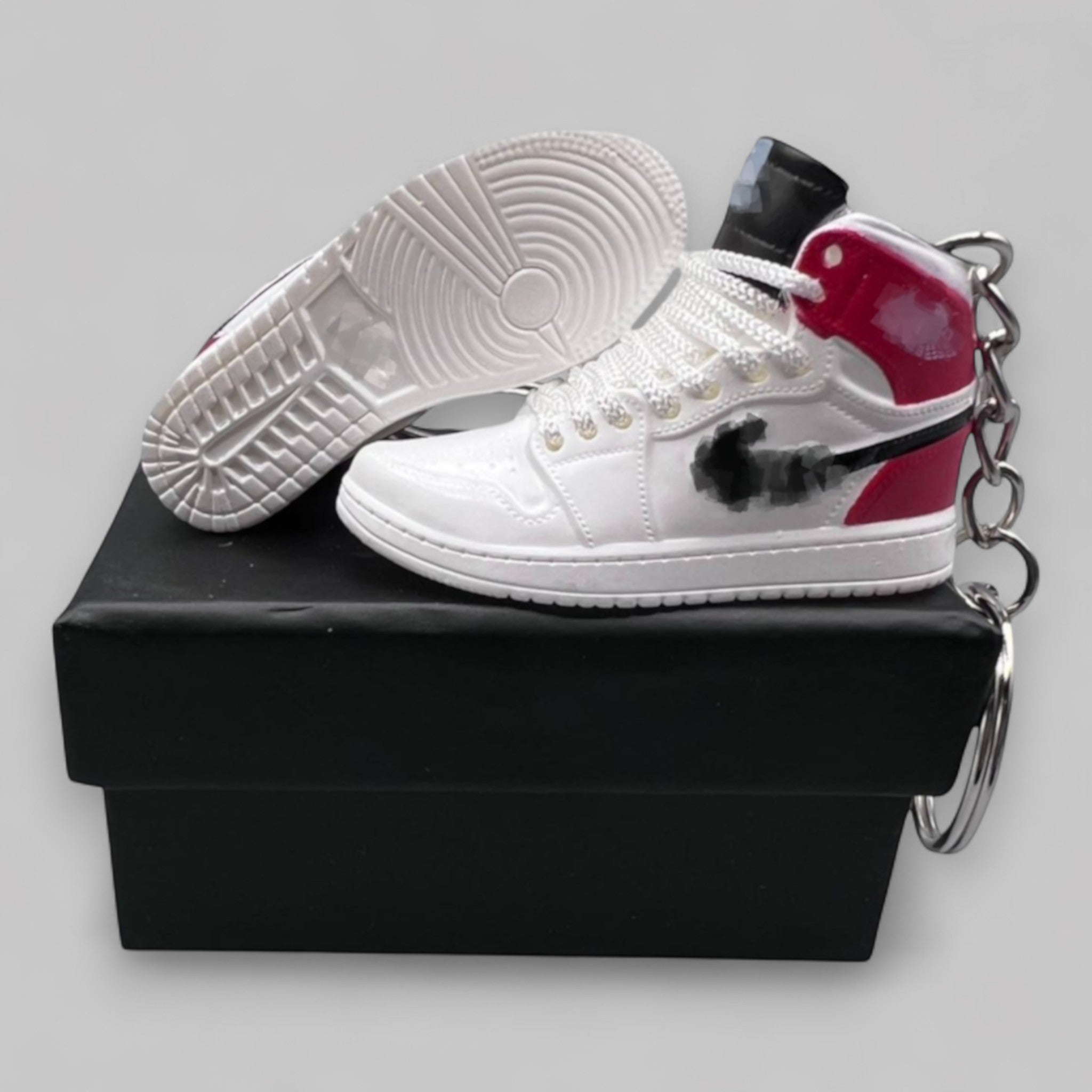 1:6 Scale Mini Sneaker – Doll Wear or Keychain - "Chicago Remix"