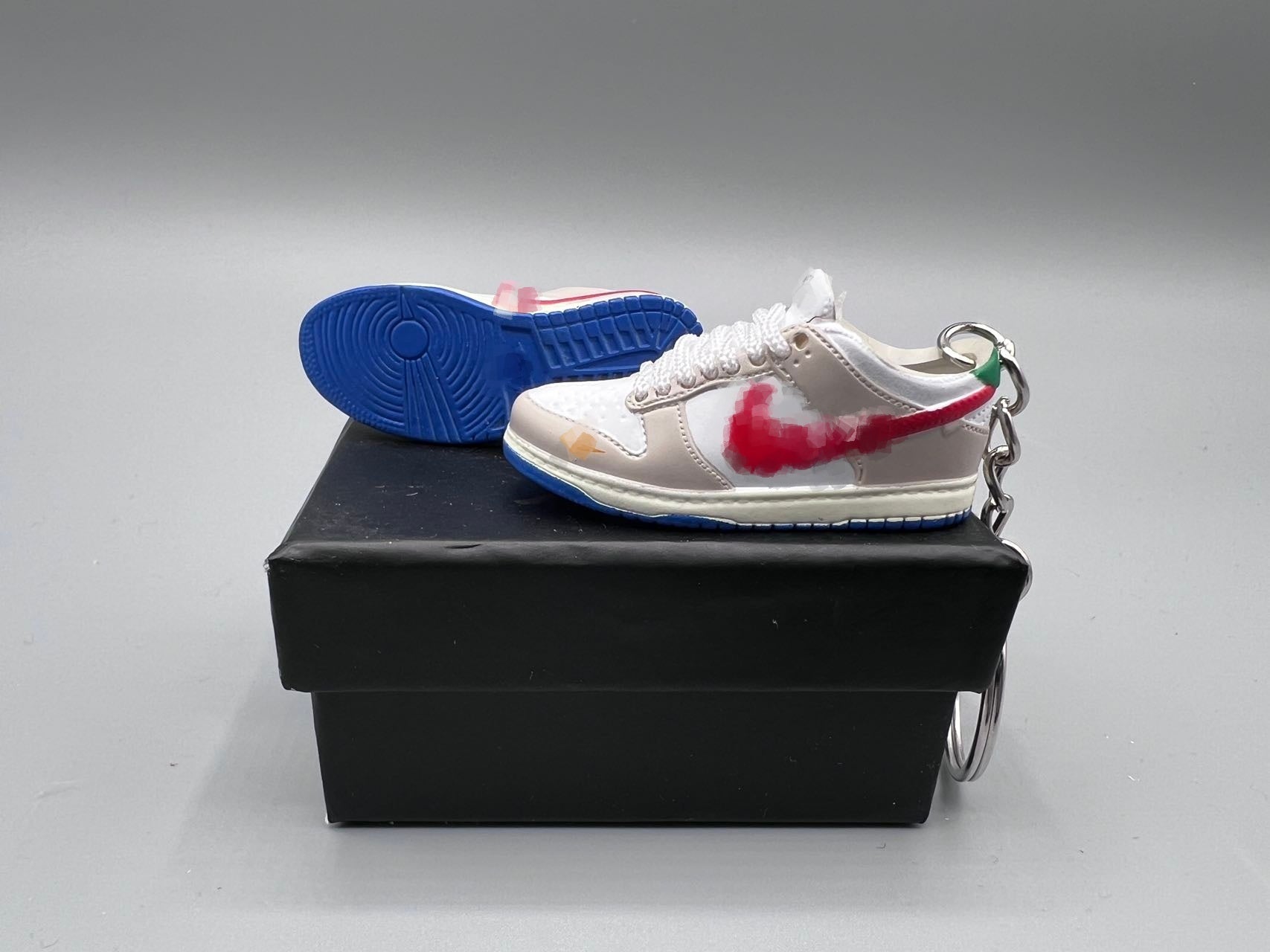 1:6 Scale Mini Sneaker – "Iron Silver"