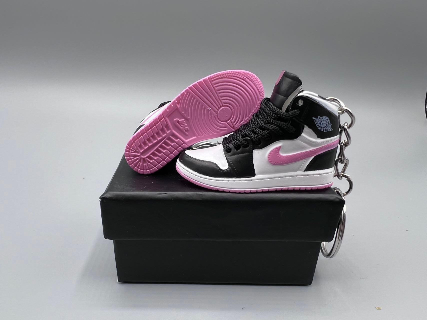 1:6 Scale Mini Sneaker – Doll Wear or Keychain - "White Light Arctic"