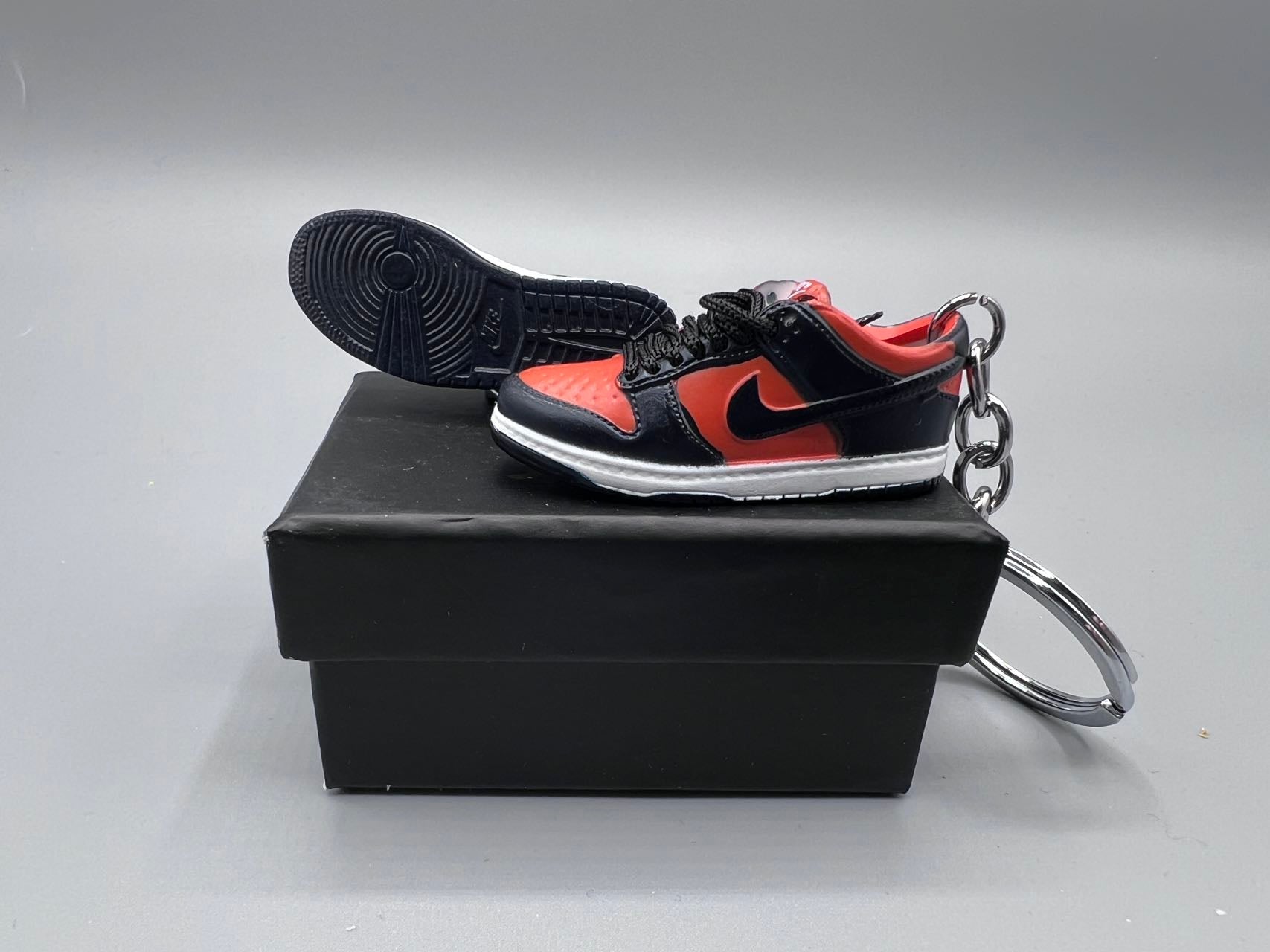 1:6 Scale Mini Sneaker – "Reverse Orange/Black"