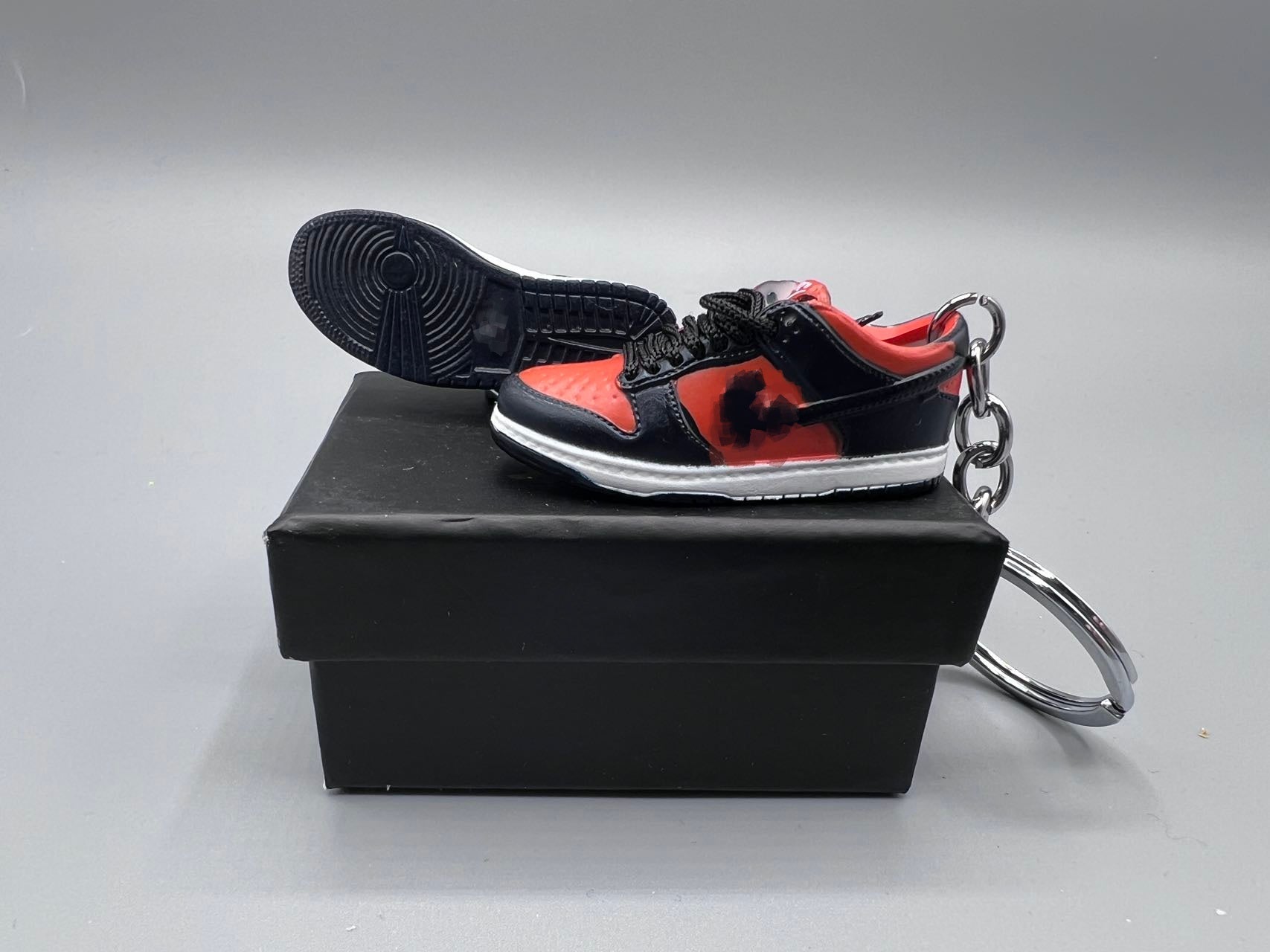1:6 Scale Mini Sneaker – "Reverse Orange/Black"
