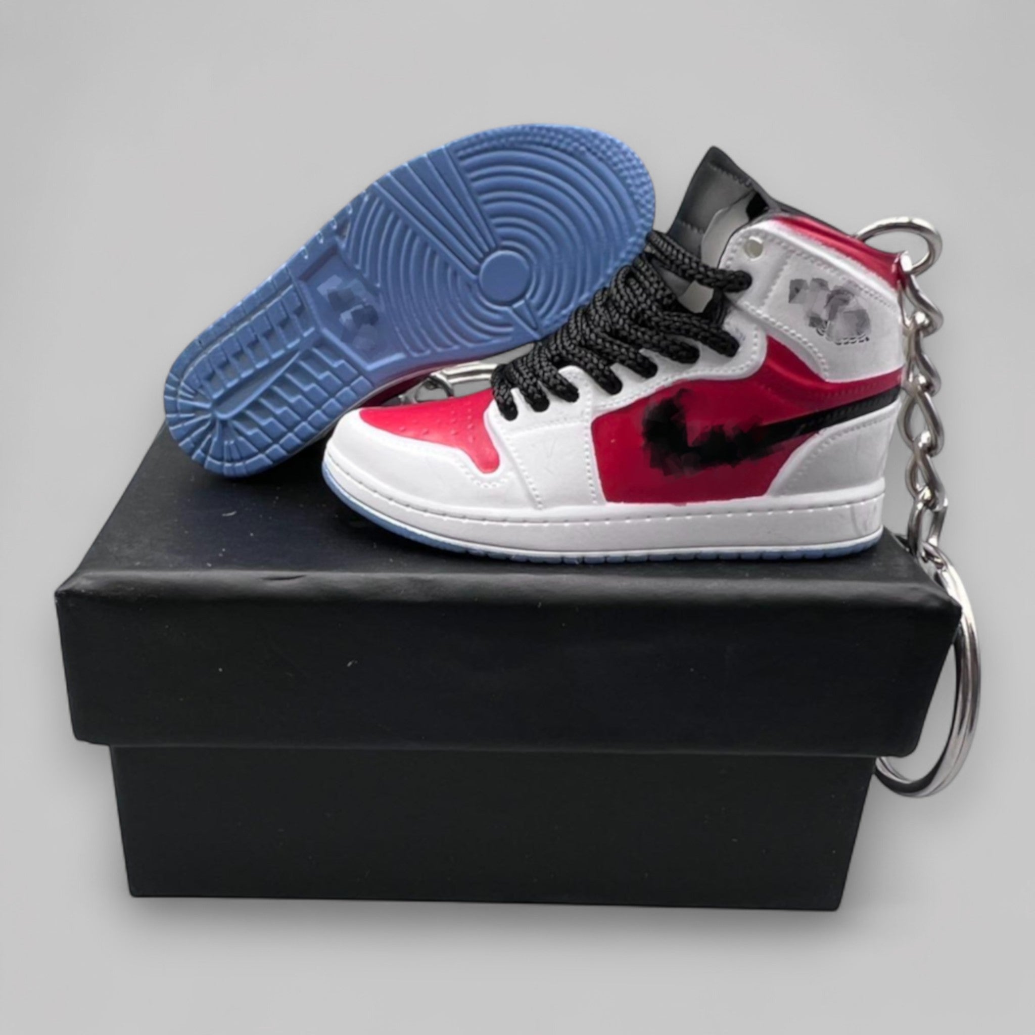 1:6 Scale Mini Sneaker – Doll Wear or Keychain - "Carmine"