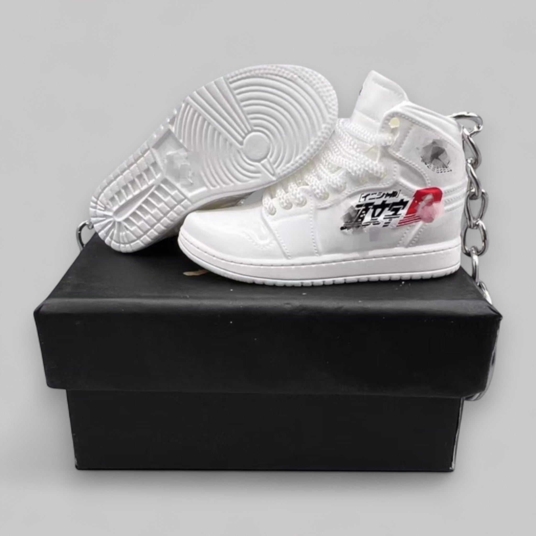 1:6 Scale Mini Sneaker – Doll Wear or Keychain - " Initial D"
