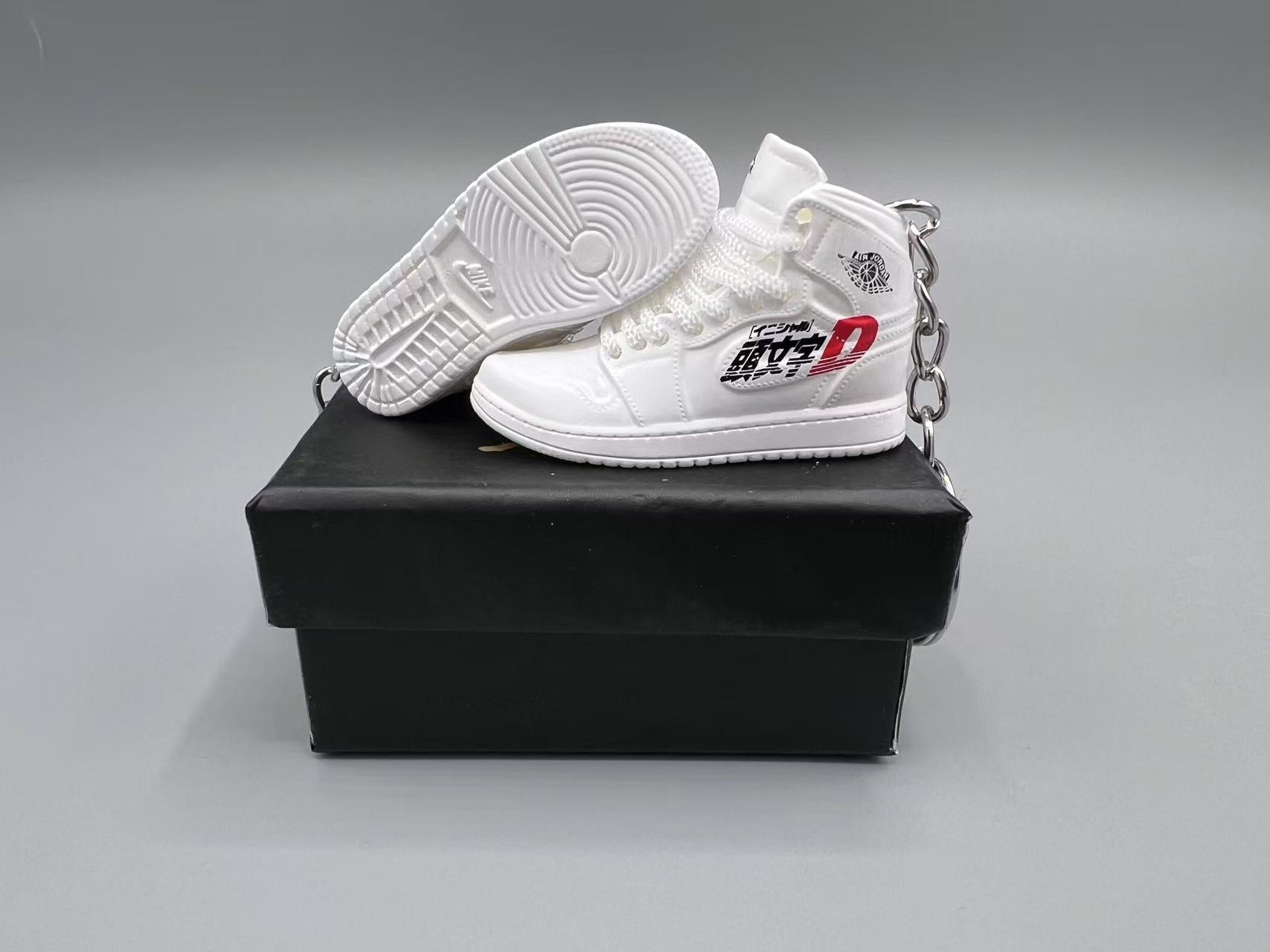 1:6 Scale Mini Sneaker – Doll Wear or Keychain - " Initial D"