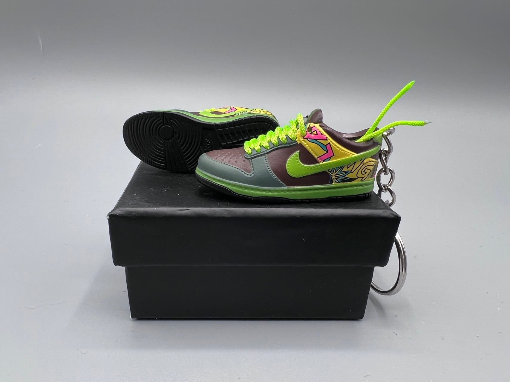 1:6 Scale Mini Sneaker – "Neon Graffiti Pop"