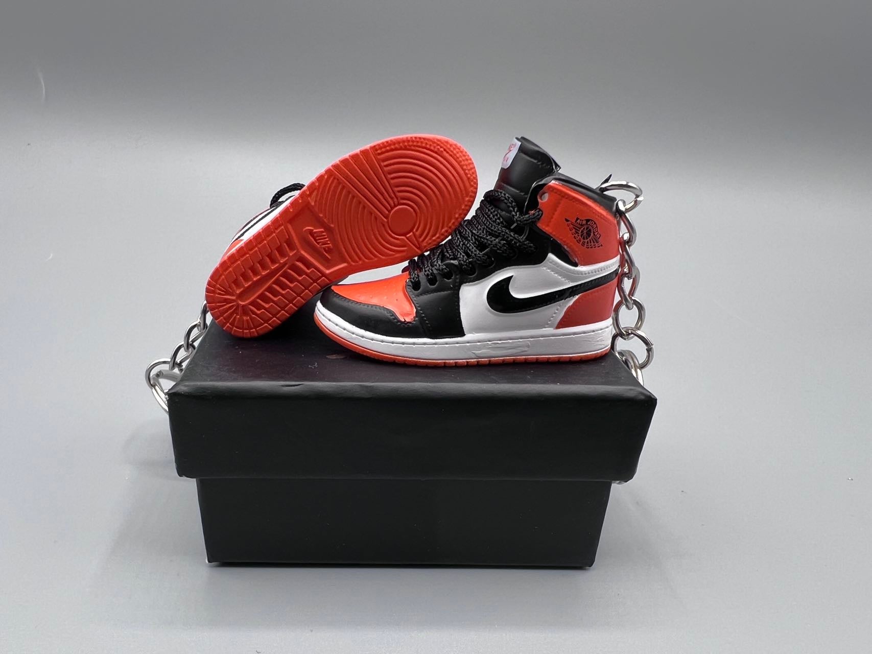 1:6 Scale Mini Sneaker – Doll Wear or Keychain - "Shattered  Backboard"