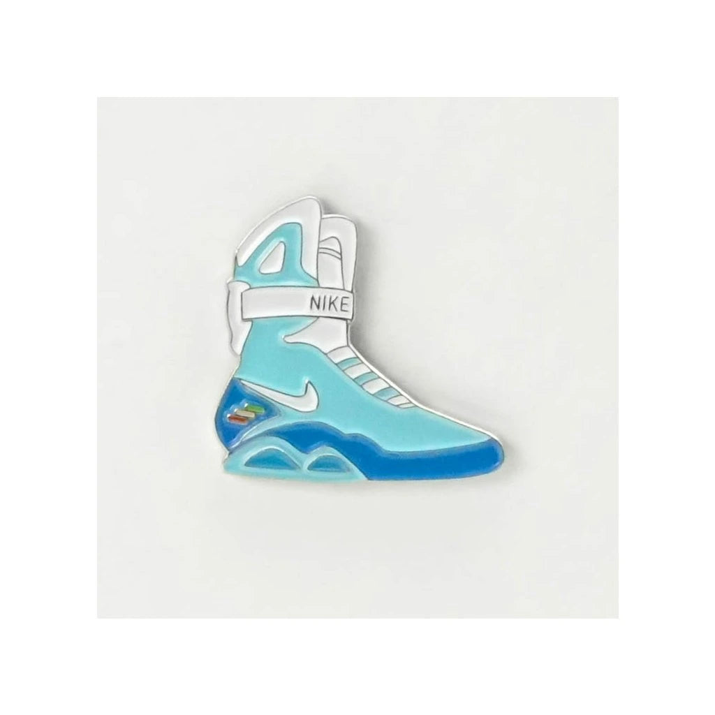 Nike Air Mag Light Blue Sneaker Enamel Pin