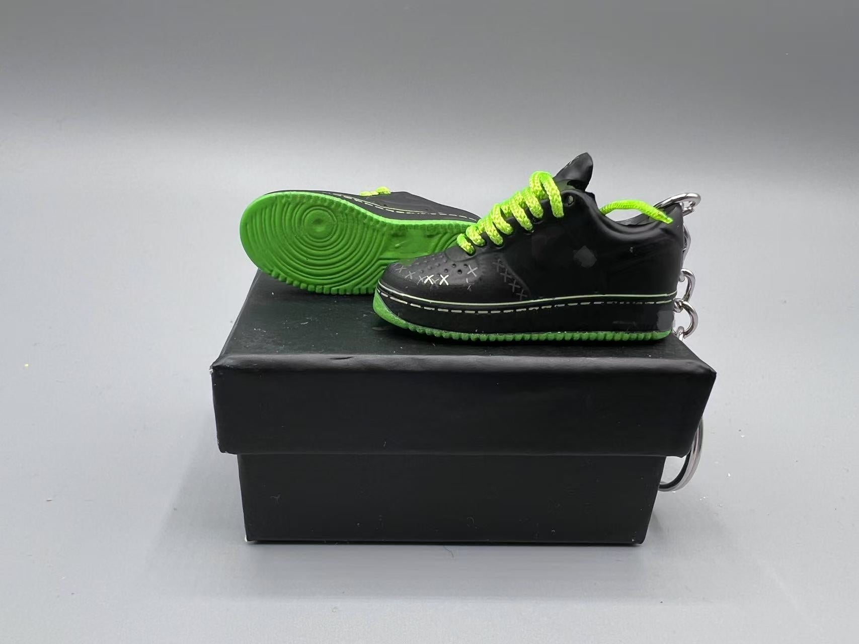 1:6 Scale Mini Sneaker – Doll Wear or Keychain - "Designer XX Pattern"