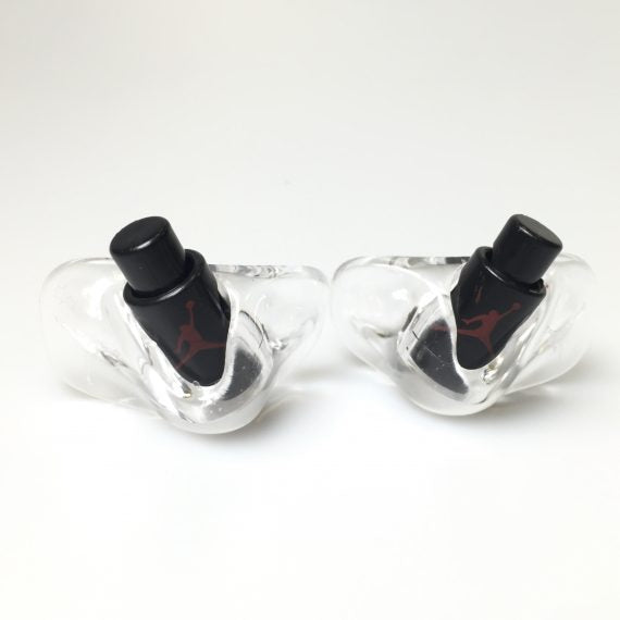 Replacement Jordan Lace Locks (Black/Dull Red)