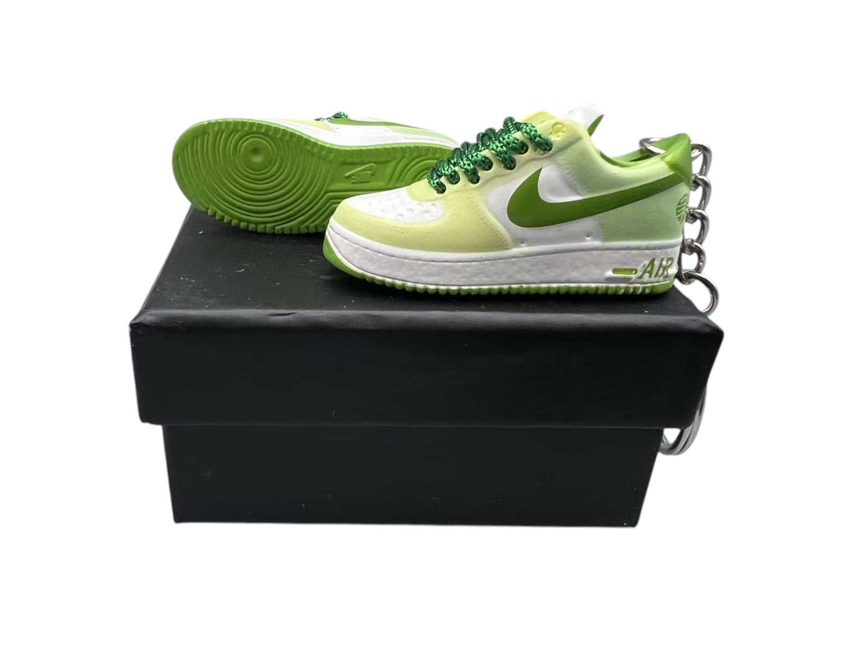 【Two Toned Sage Green】Air Force 1 Shoe Keychain image 0