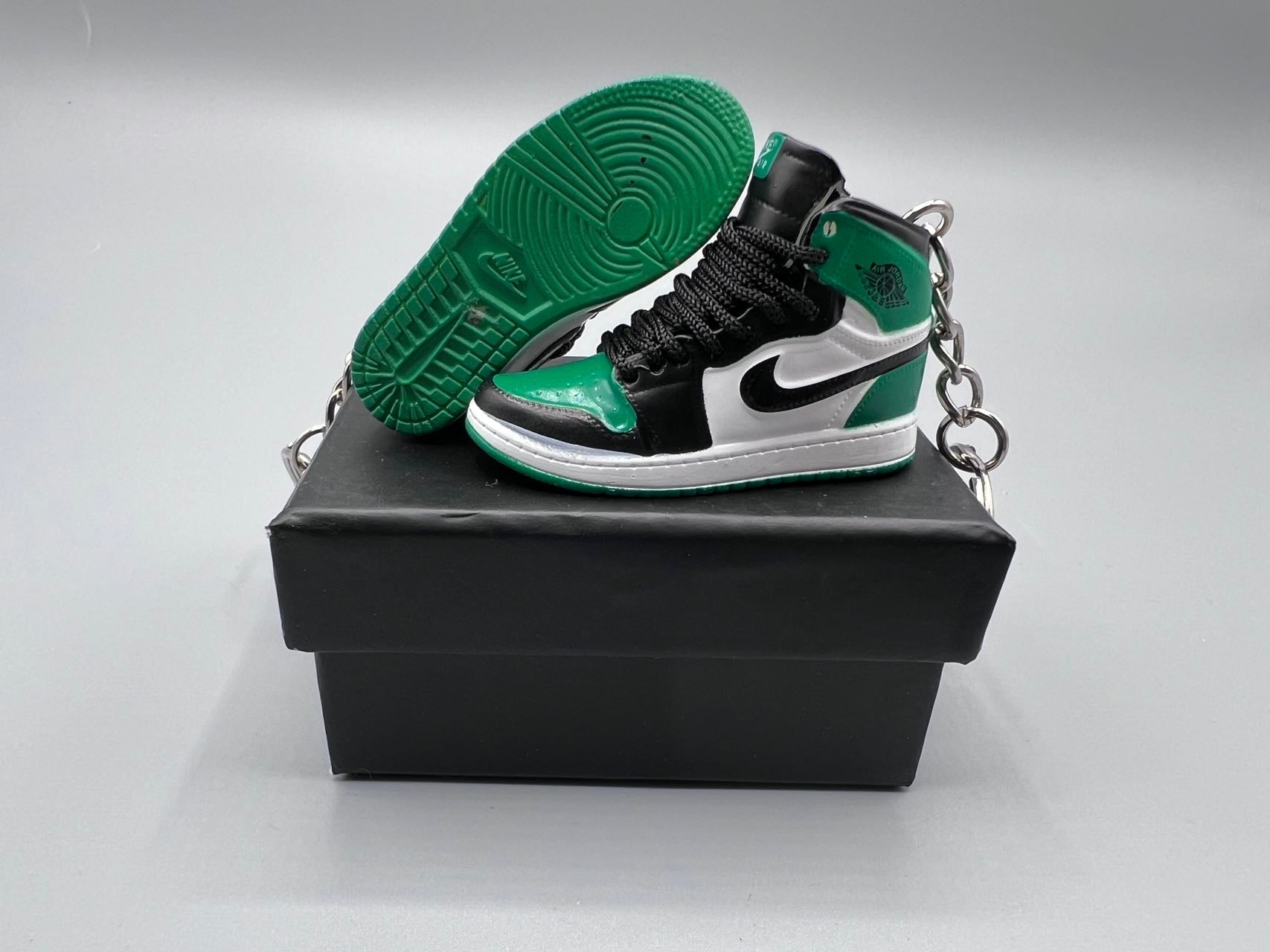 1:6 Scale Mini Sneaker – Doll Wear or Keychain - "Pine Green"