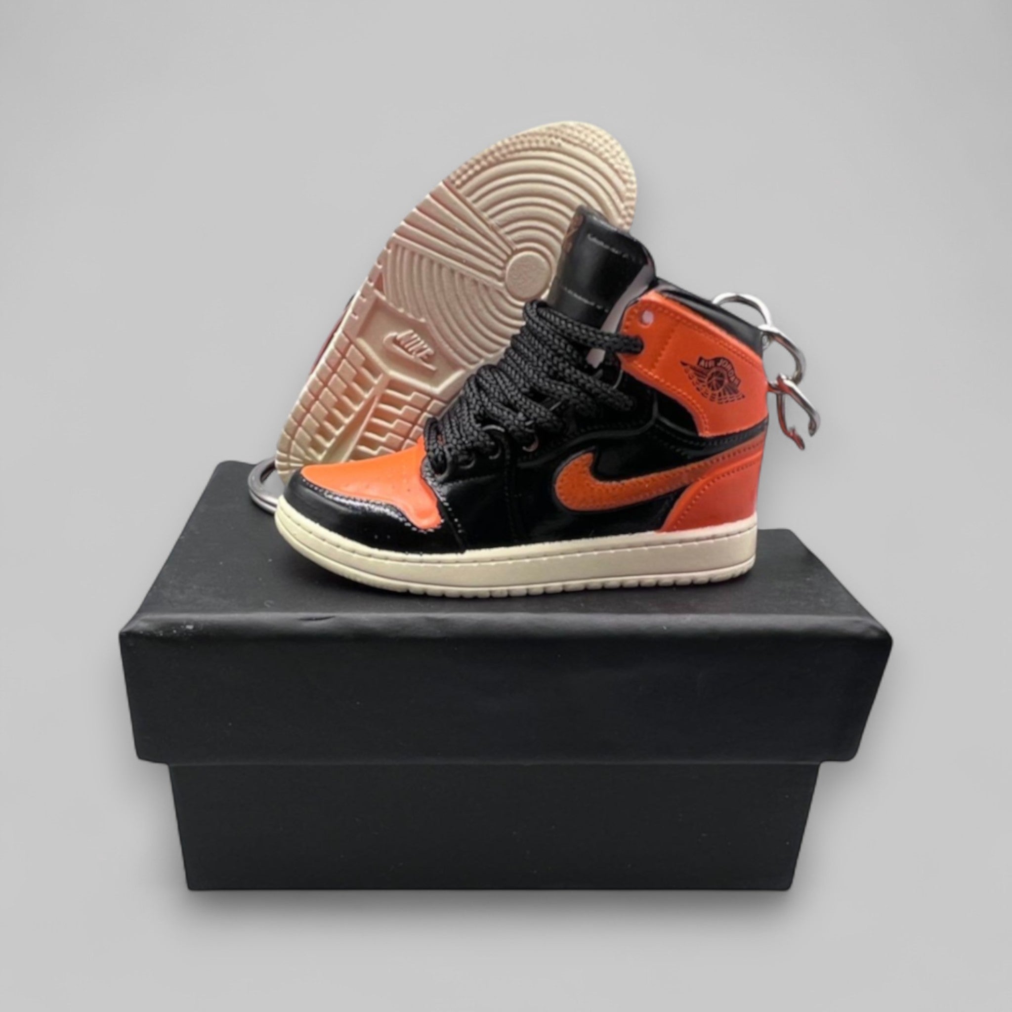1:6 Scale Mini Sneaker – Doll Wear or Keychain - "Shattered Backboard 3.0"