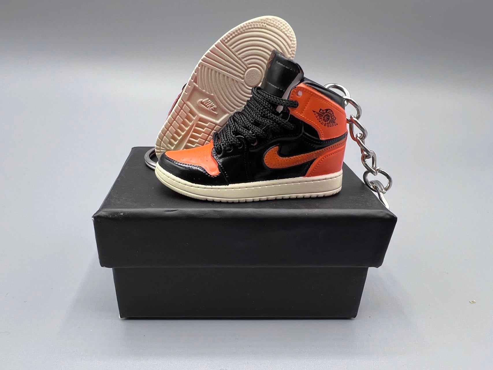 1:6 Scale Mini Sneaker – Doll Wear or Keychain - "Shattered Backboard 3.0"