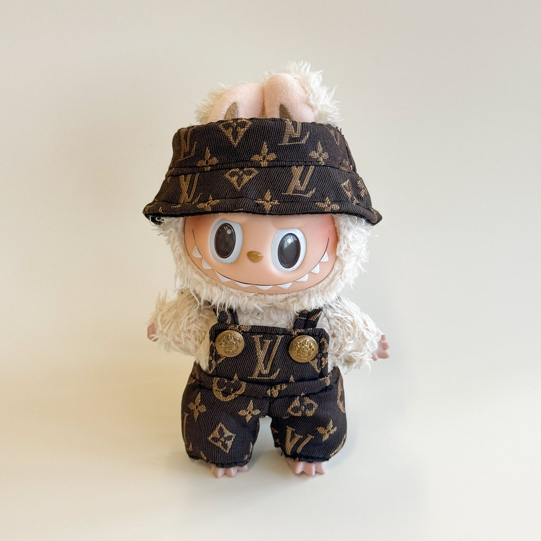 Brown Monogram Overall for Labubu