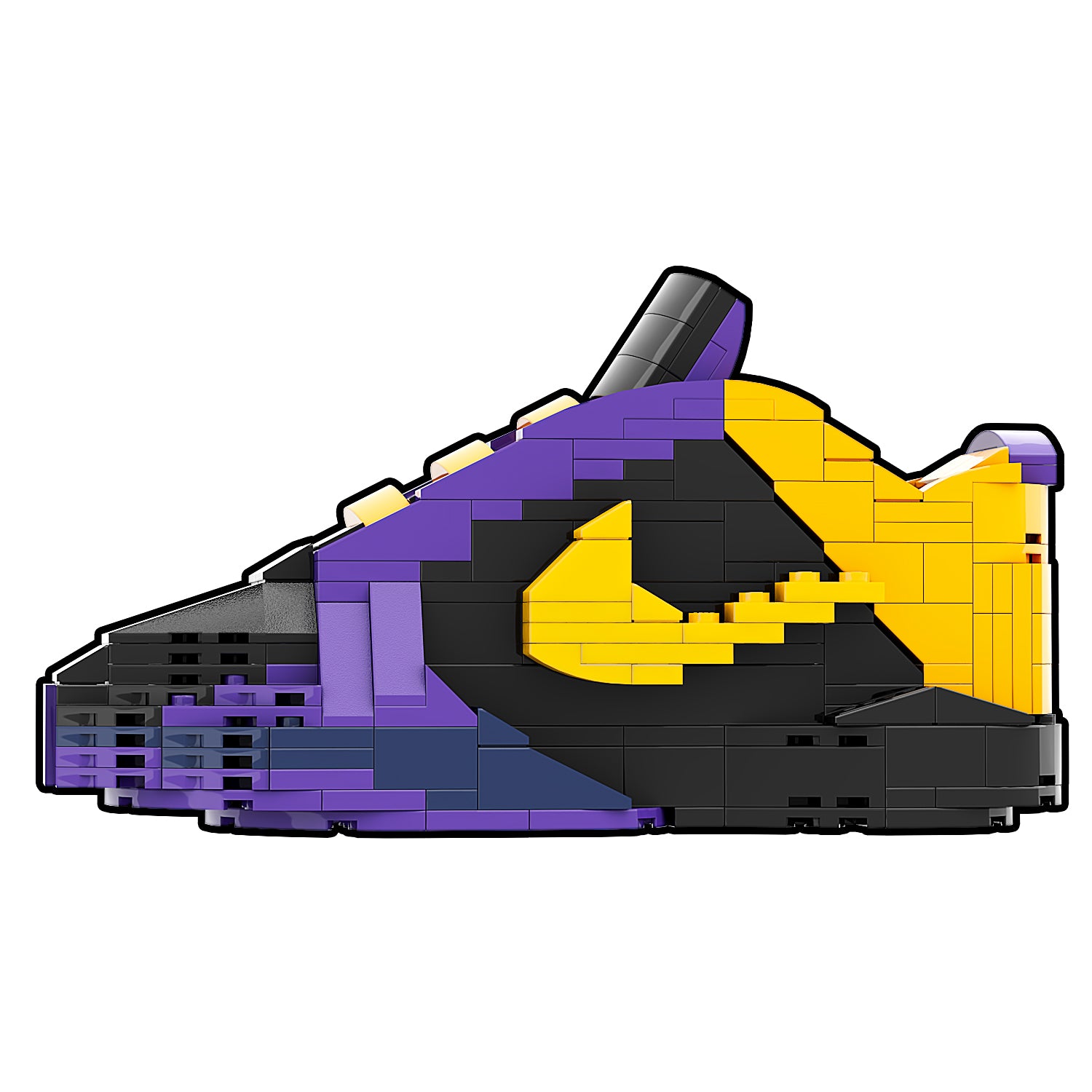"LAKERS" Inspired Kobe 5 Bricks / Building Blocks Set