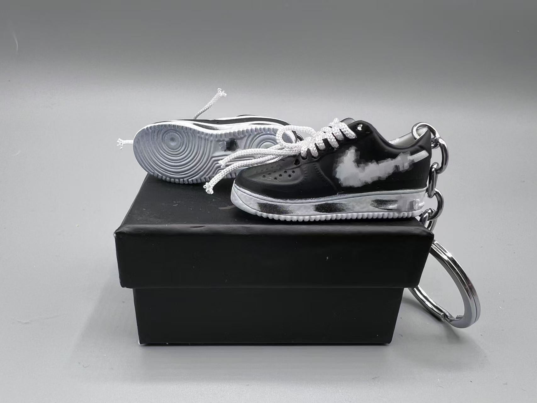 1:6 Scale Mini Sneaker – Doll Wear or Keychain - "G-Dragon Inspired White"