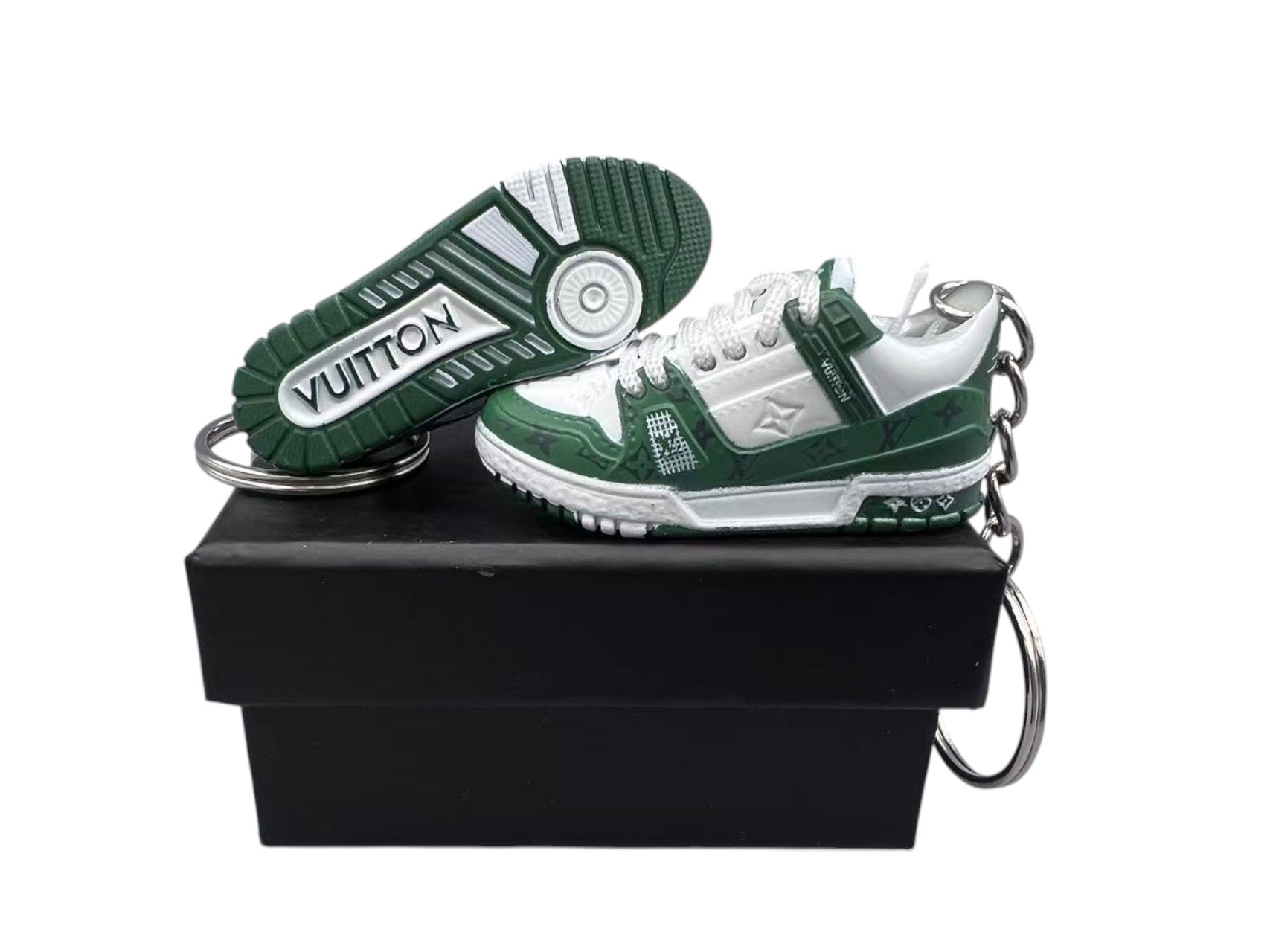 【Green Denim Monogram】ITrainer Sneaker Low image 0