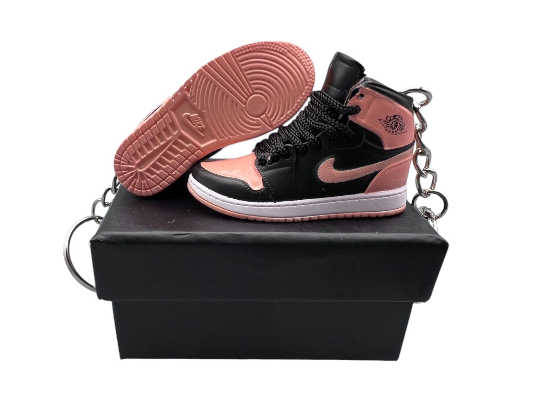 【Crimson Tint】Jordan 1 Shoe Keychain image 0