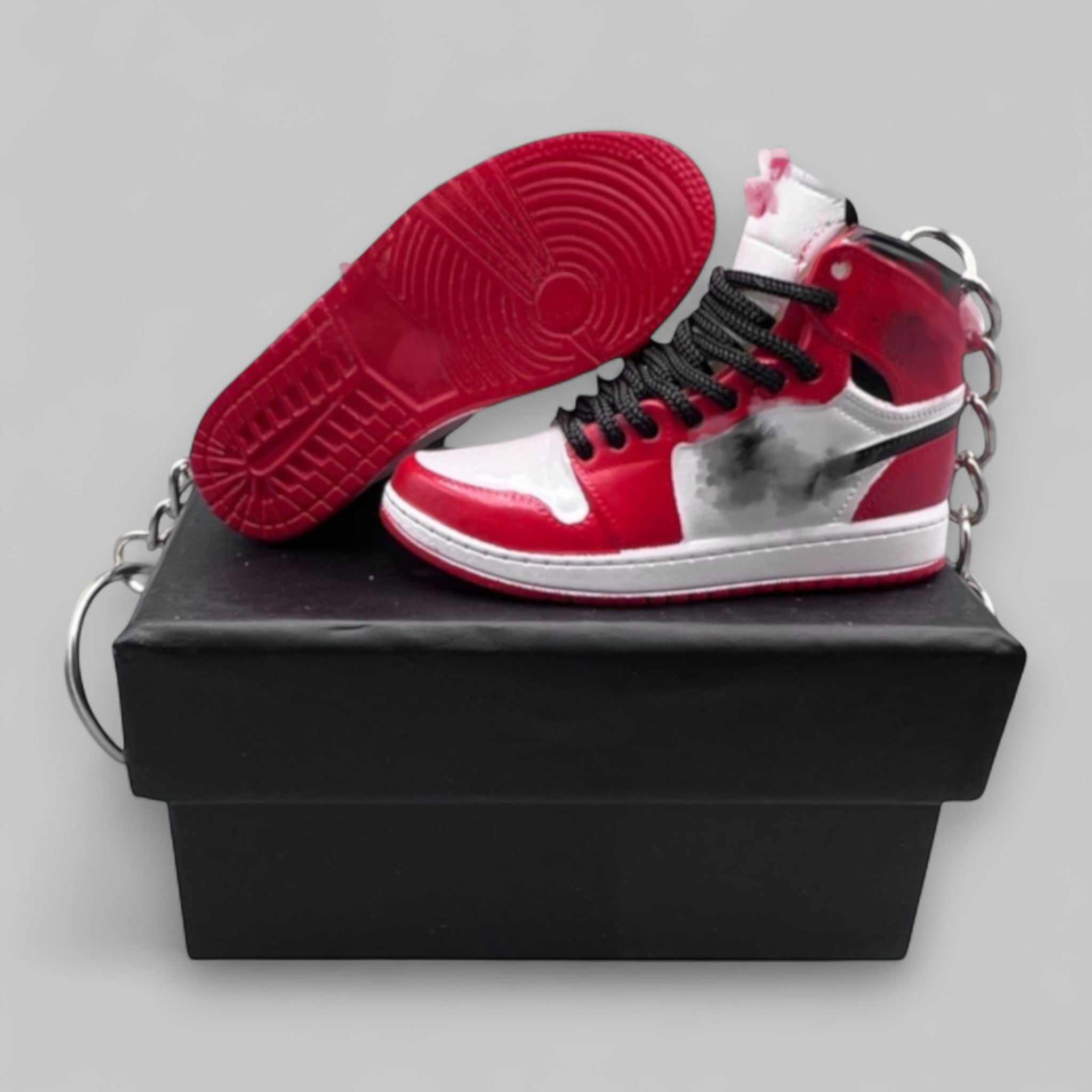 1:6 Scale Mini Sneaker – Doll Wear or Keychain - "Chicago"