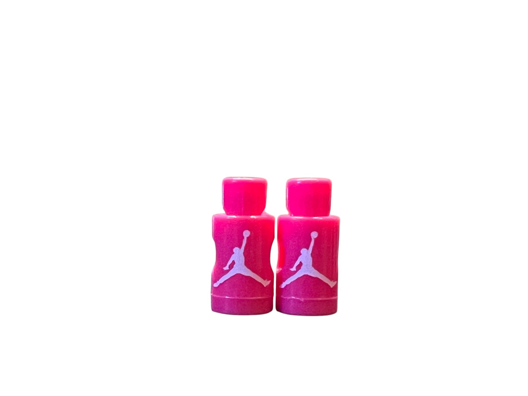 Nike VI Lace Lock Jordan Pink Base White Jumpman image 0