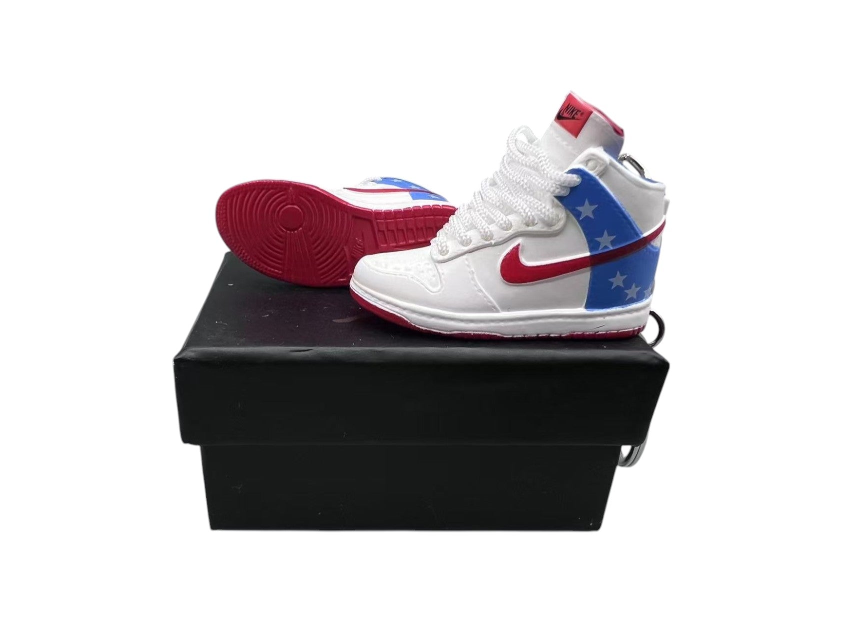 【Evil Knievel】SB Dunk High Sneaker Keychain image 0