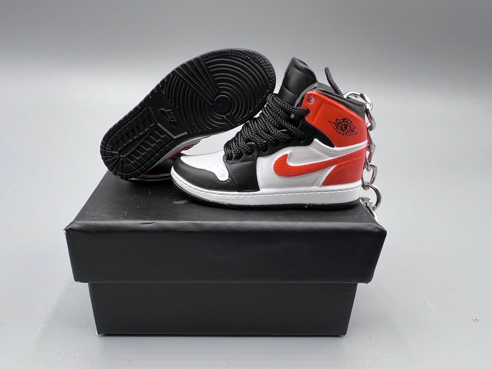 1:6 Scale Mini Sneaker – Doll Wear or Keychain - "Shattered Backboard"