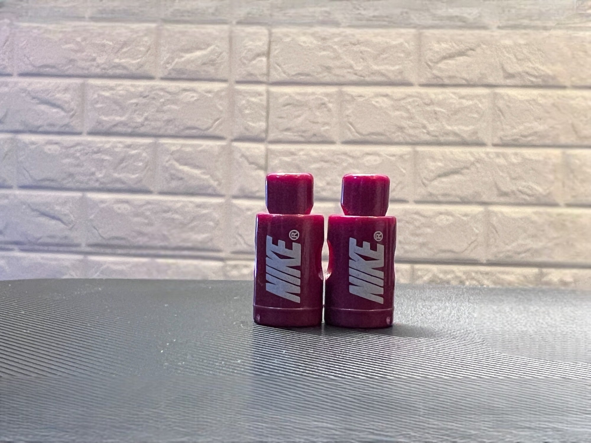 Nike VI 6 Lace Lock Maroon Base White Nike Logo image 1