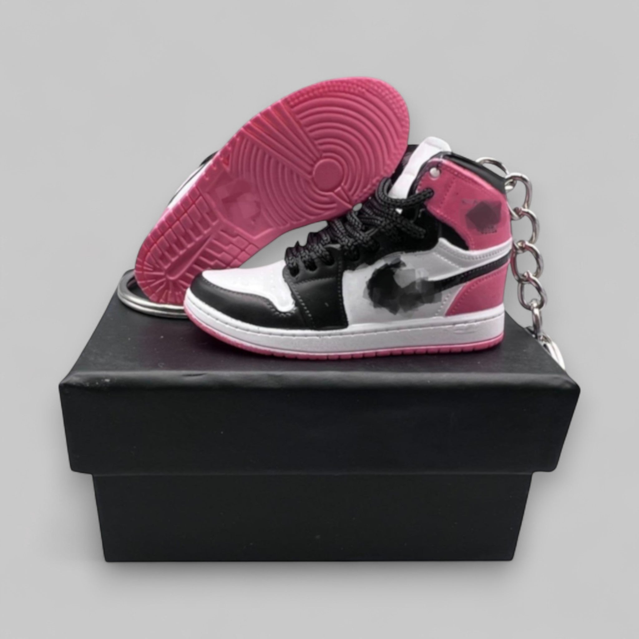 1:6 Scale Mini Sneaker – Doll Wear or Keychain - "Rust Pink"