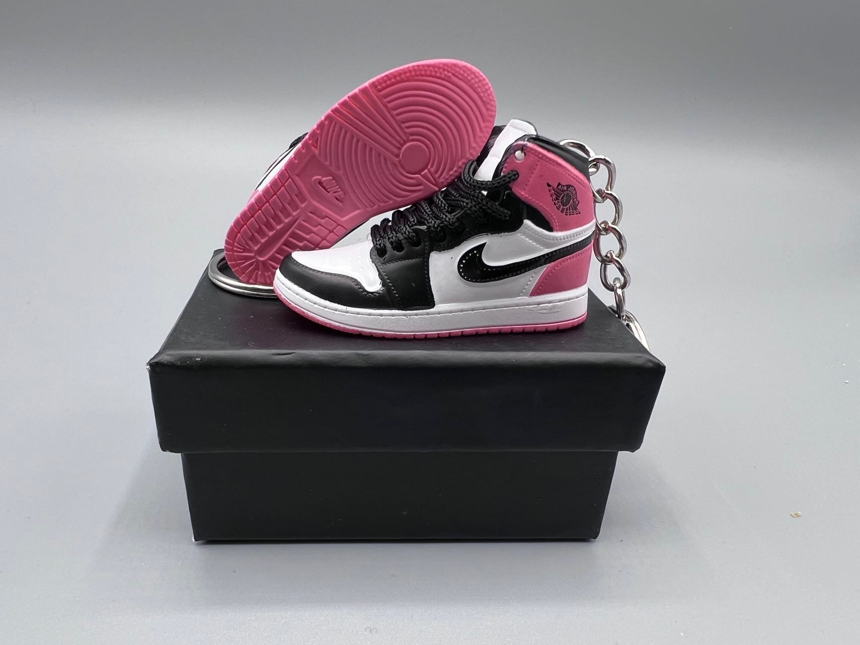 1:6 Scale Mini Sneaker – Doll Wear or Keychain - "Rust Pink"