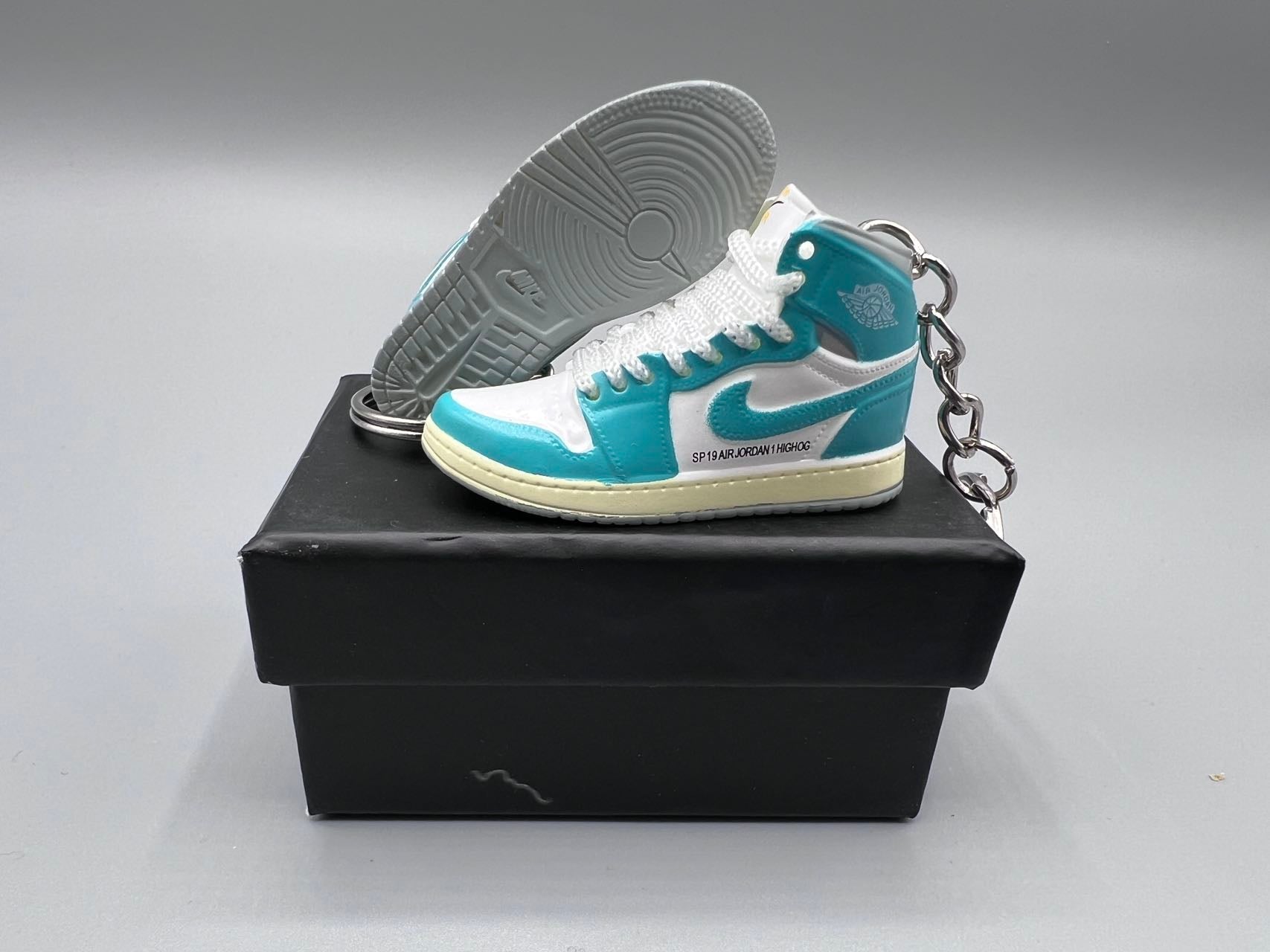 1:6 Scale Mini Sneaker – Doll Wear or Keychain - "Turbo Green"