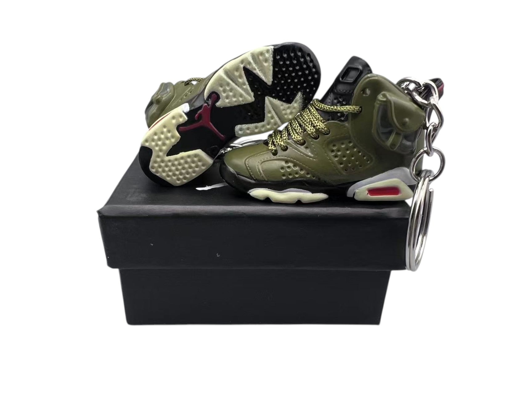 【Travis Scott】Air Jordan 6 Retro Shoe Keychain image 0
