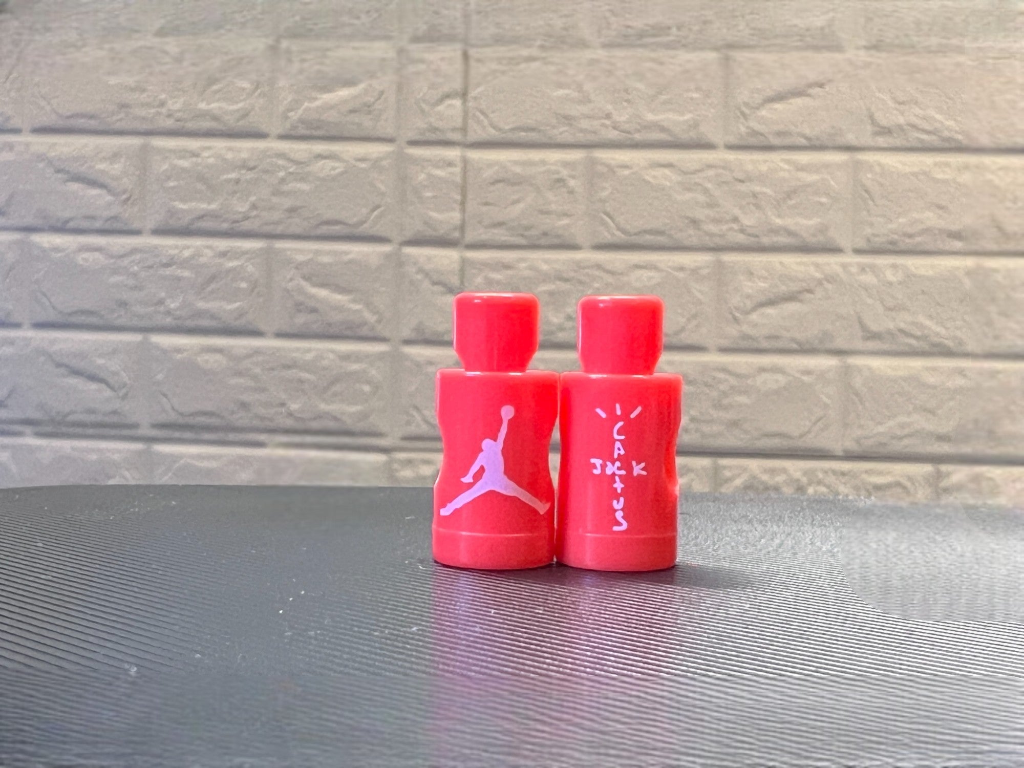 Replacement Jordan Lace Locks (Infrared/White Cactus) (Not Red)