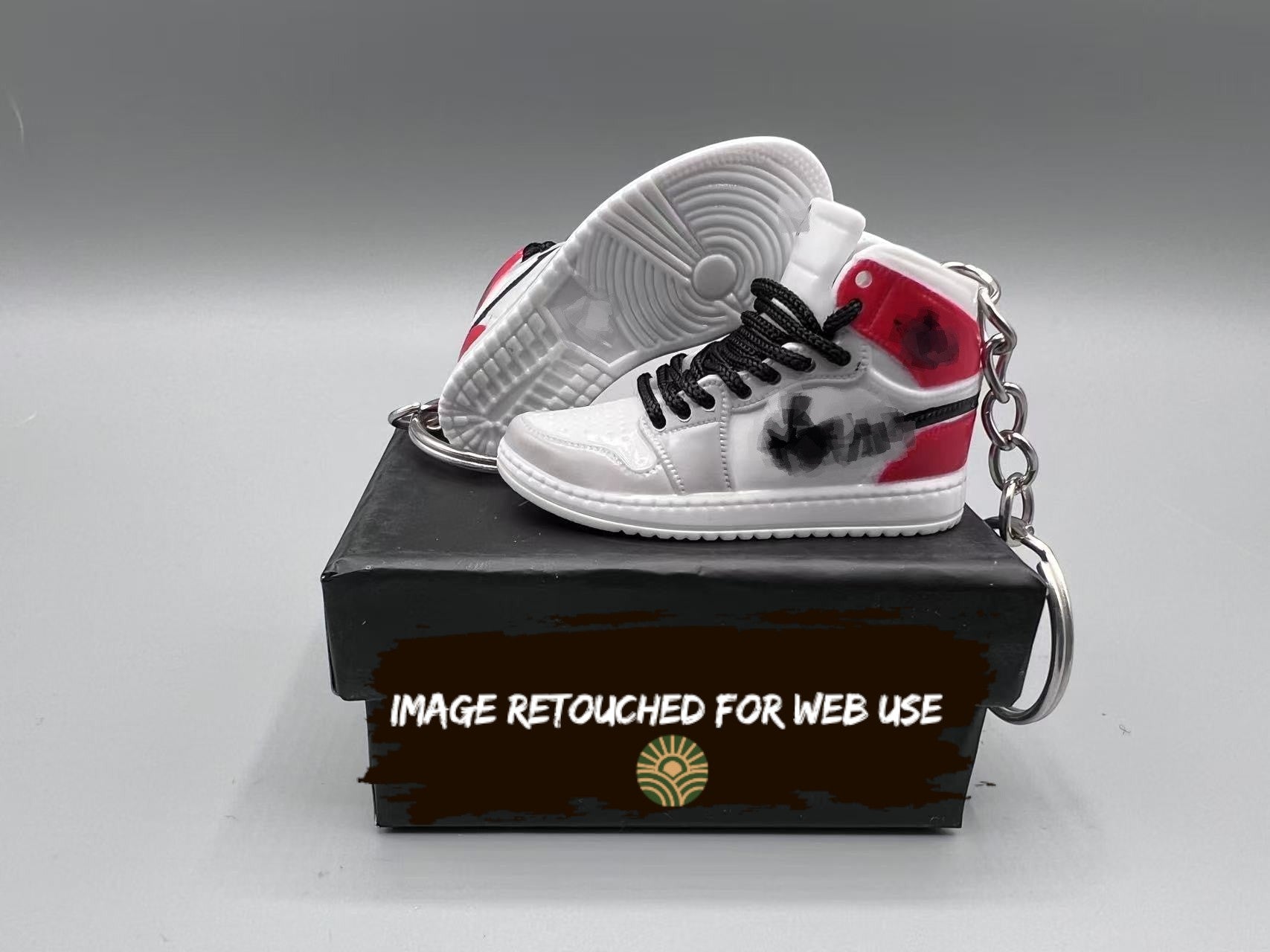 1:6 Scale Mini Sneaker – "Grey Smoke"