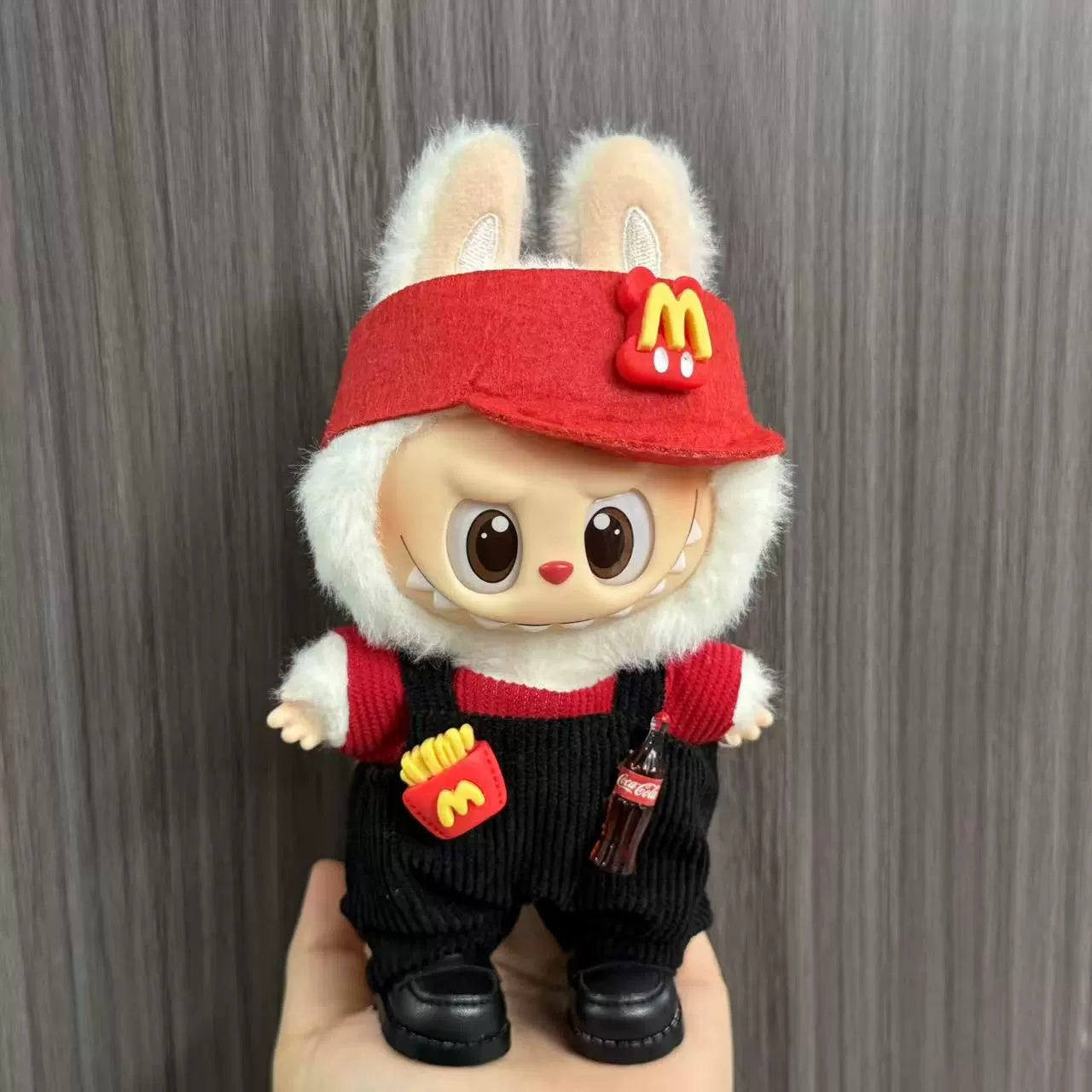 Labubu Doll Outfit McDonald's Theme image 0