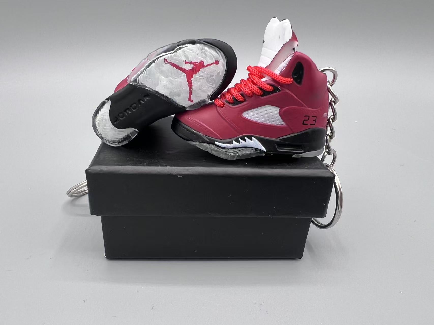 "Raging Bull Red" Inspired Air Jordan  Bricks / Building Blocks Set