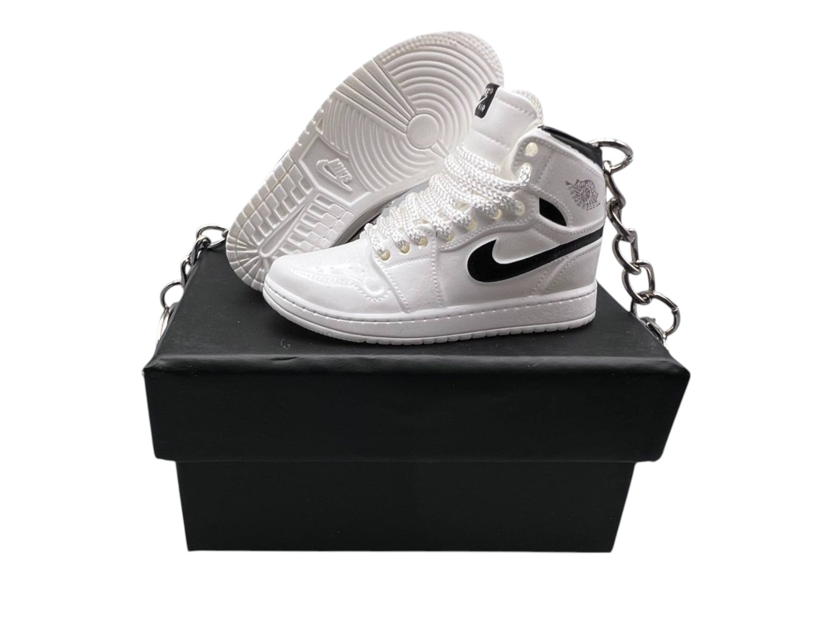 【Yin Yang】Jordan 1 Shoe Keychain image 0