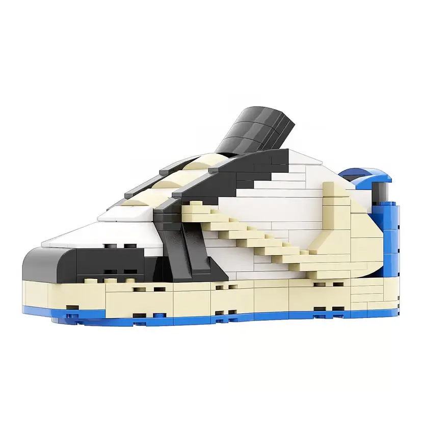 "Travis Scott Fragment Low" Inspired Air Jordan 1 Bricks / Building Blocks Set